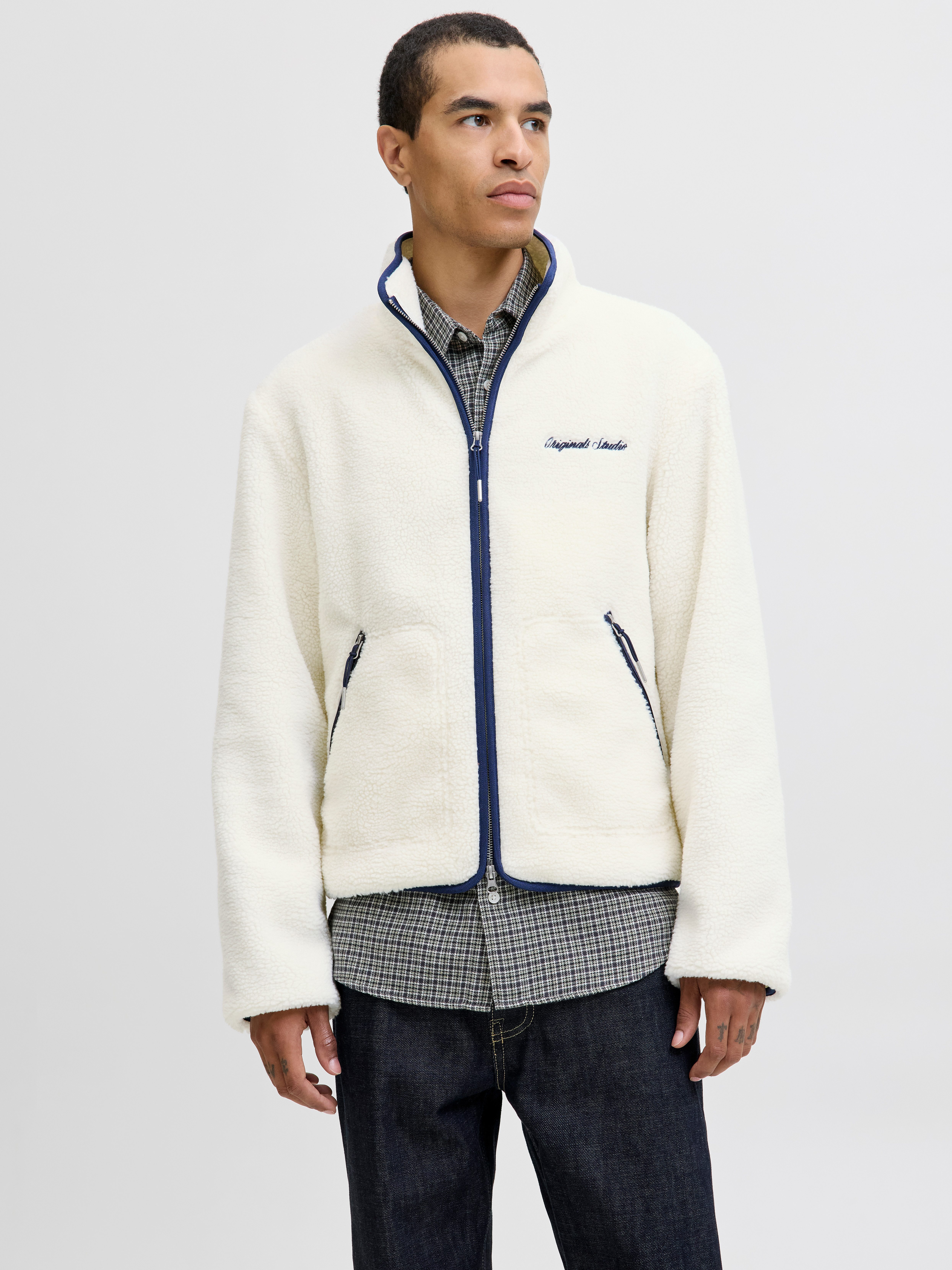 Jack & Jones Kurzjacke JORNORREBRO TEDDY JACKET SN günstig online kaufen