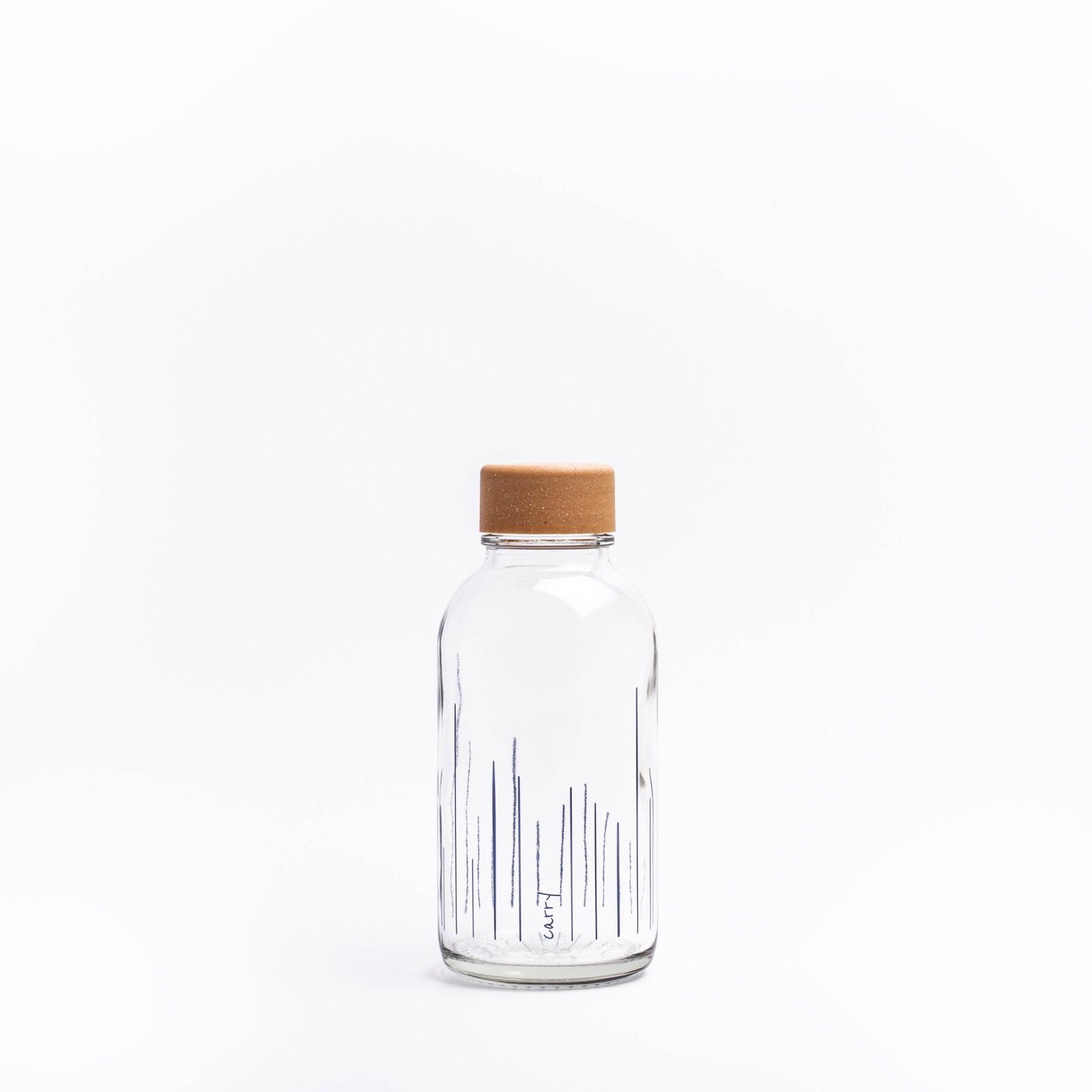 CARRY l Regional Trinkflasche produziert GLAS, UP RISE 0,4 yogabox