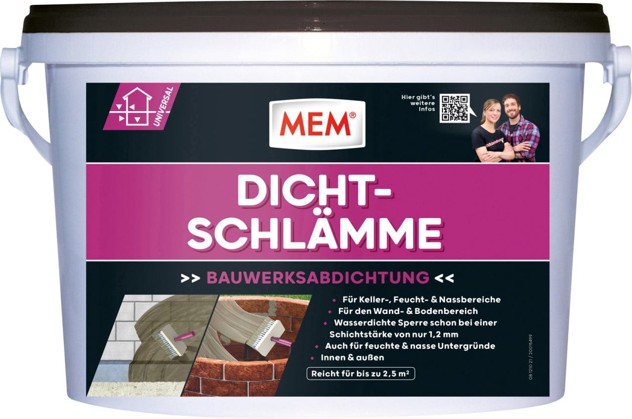MEM Bauchemie Dichtstoff MEM Dicht-Schlämme 5 kg