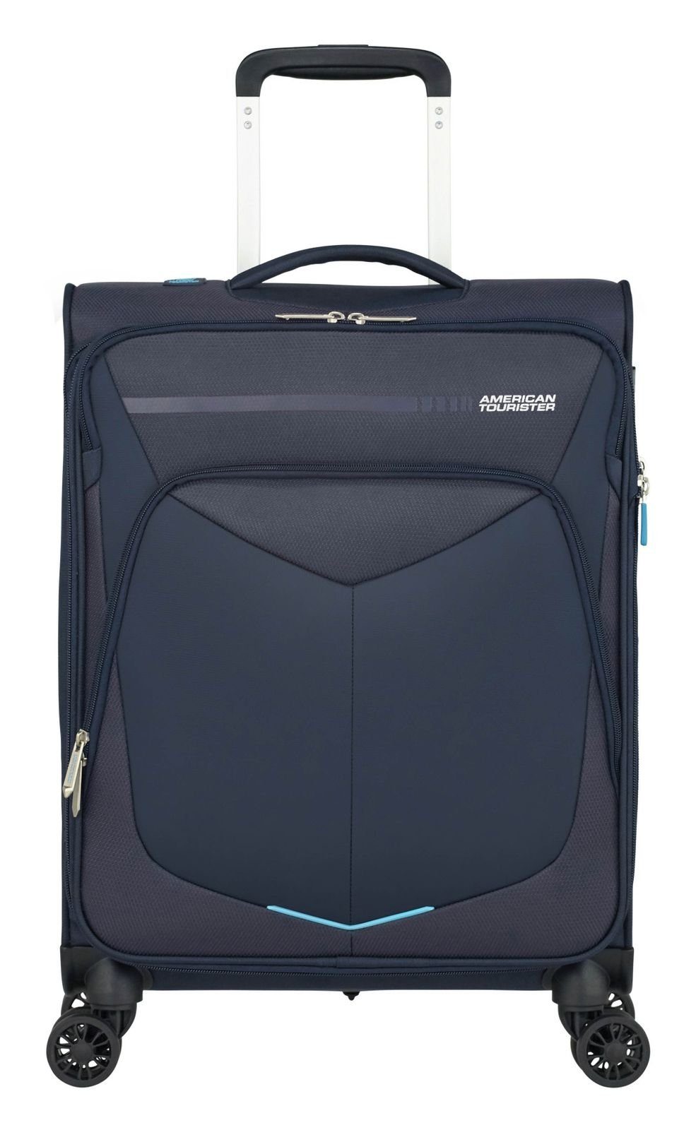 American Tourister® Weichgepäck-Trolley Summerfunk, 4 Rollen Navy