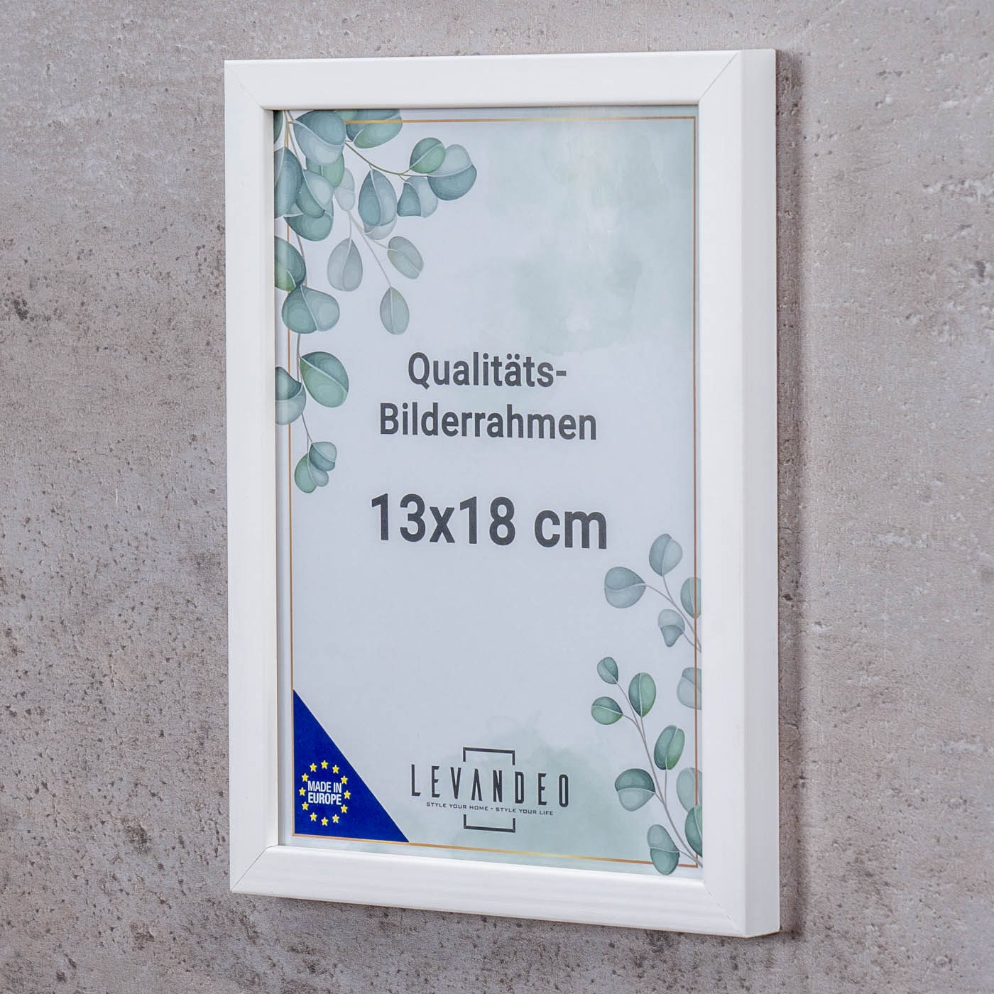 Levandeo® Bilderrahmen, Bilderrahmen Echtholz Made in günstig online kaufen
