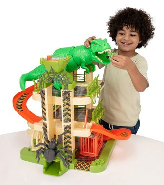 HTI Spiel-Parkgarage Teamsterz Monster Mayhem Dino Design inkl. Beast Machines Rennauto, 52cm hoch