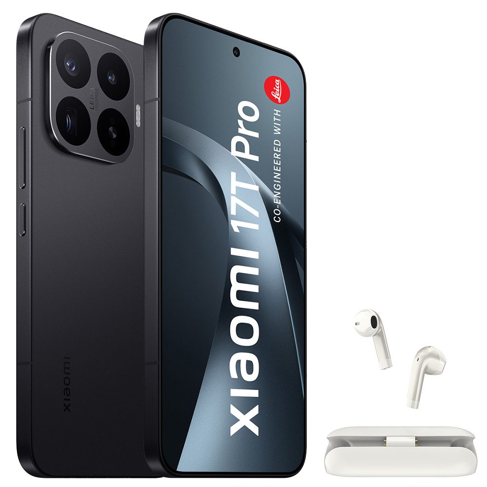 Xiaomi 17T Pro 12+512GB Smartphone & Bluetooth Kopfhörer Handy (50 MP Kamera)