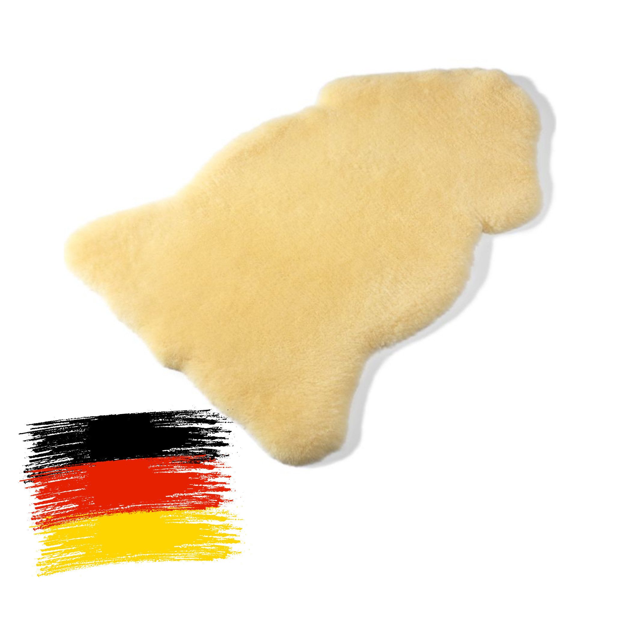 Babylammfell Baby Lammfell gold-beige geschoren, Hofbrucker seit 1948
