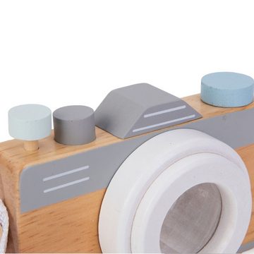 Mamabrum Spielzeug-Kamera Hölzerne Kamera mit Kaleidoskop