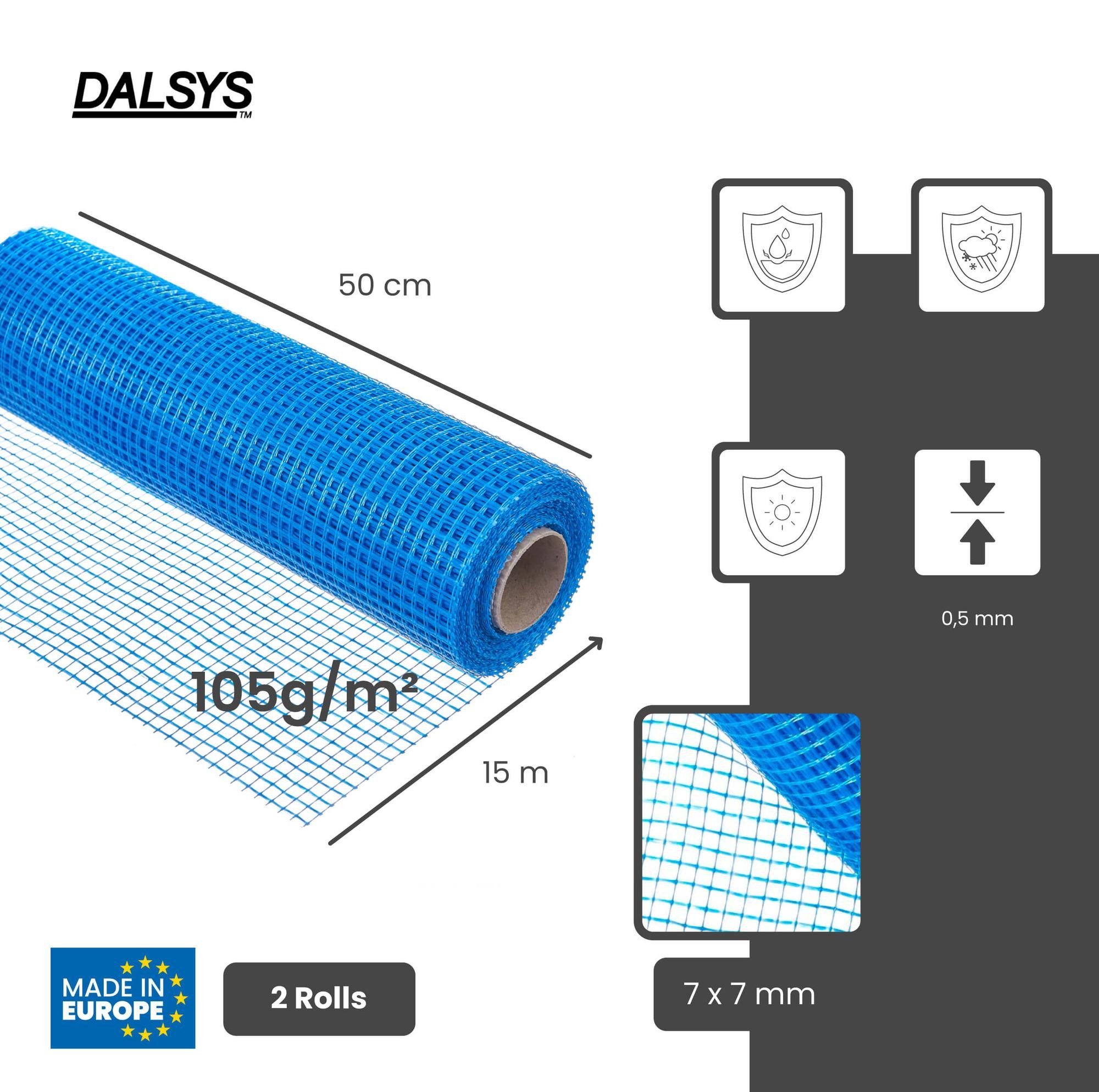 Dalsys Glasfasergewebe, (Armierungsgewebe universal 105 g/m² günstig online kaufen
