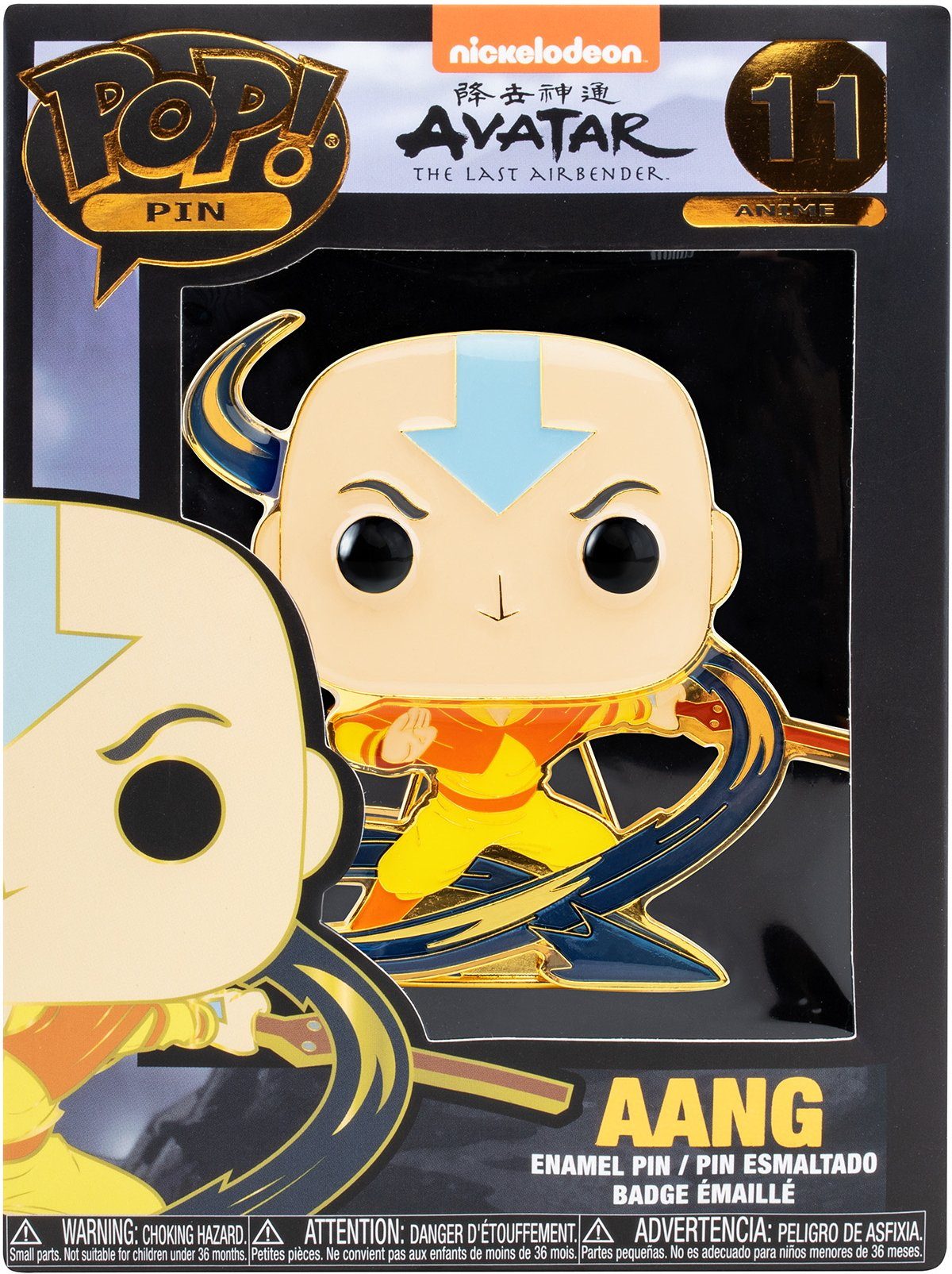 Funko Spielfigur Avatar The Last Airbender - Aang 11 - Funko Pin