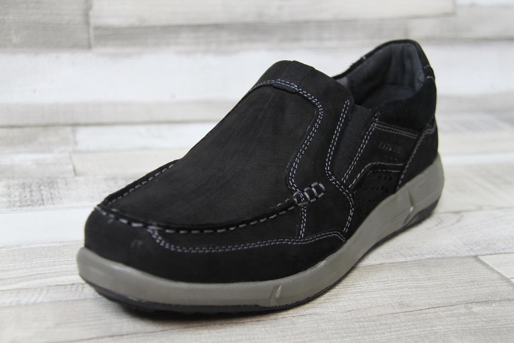Josef Seibel Seibel Herren Slipper schwarz sportlich lose Einlage 42 Slipper