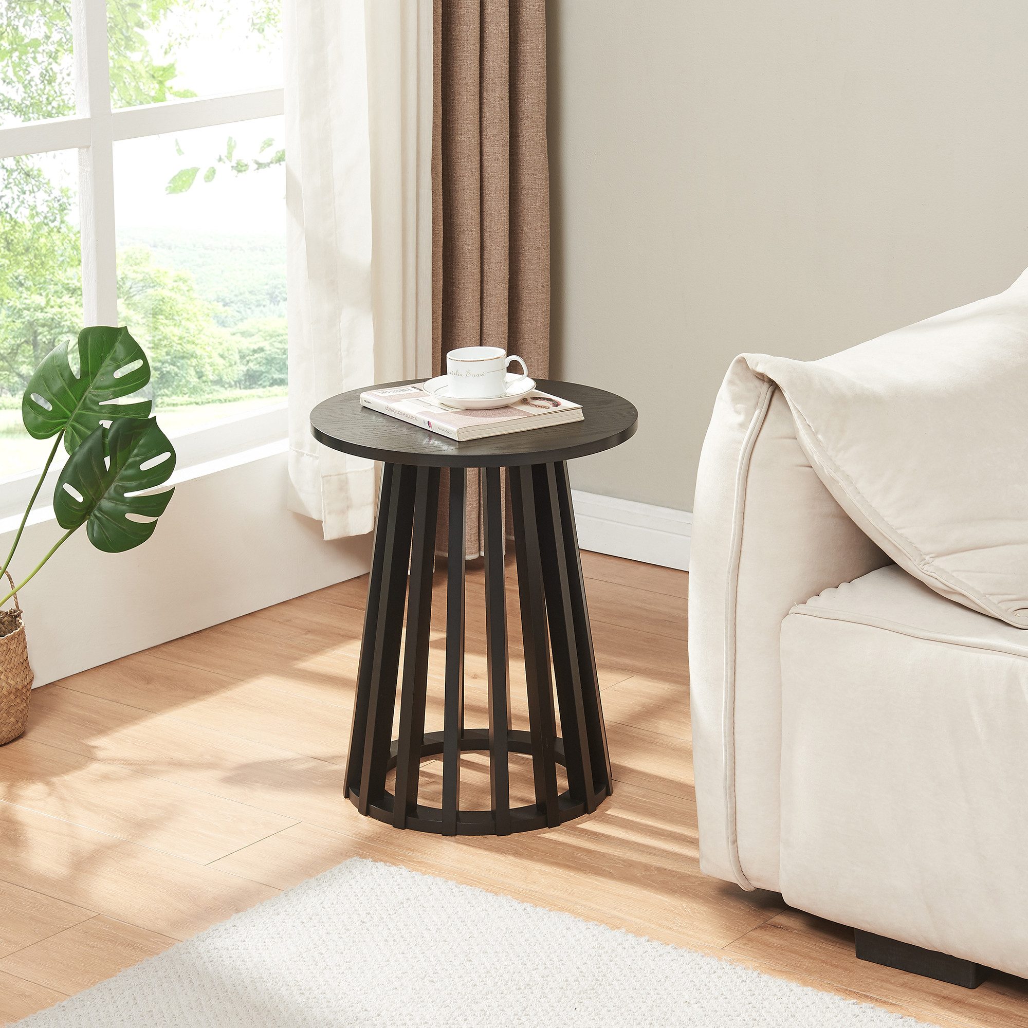 en.casa Beistelltisch, »Buzzard« Ø40 x 48 günstig online kaufen