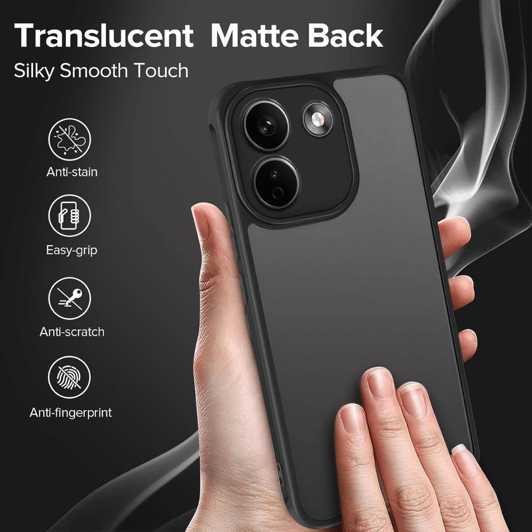 SmartUP Smartphone-Hülle für Xiaomi Redmi Note 17 Pro Max 5G Silikon Slim Case Cover Tasche 6,83, integrierter Kameraschutz, präzise Aussparungen – Bild 4 von 5