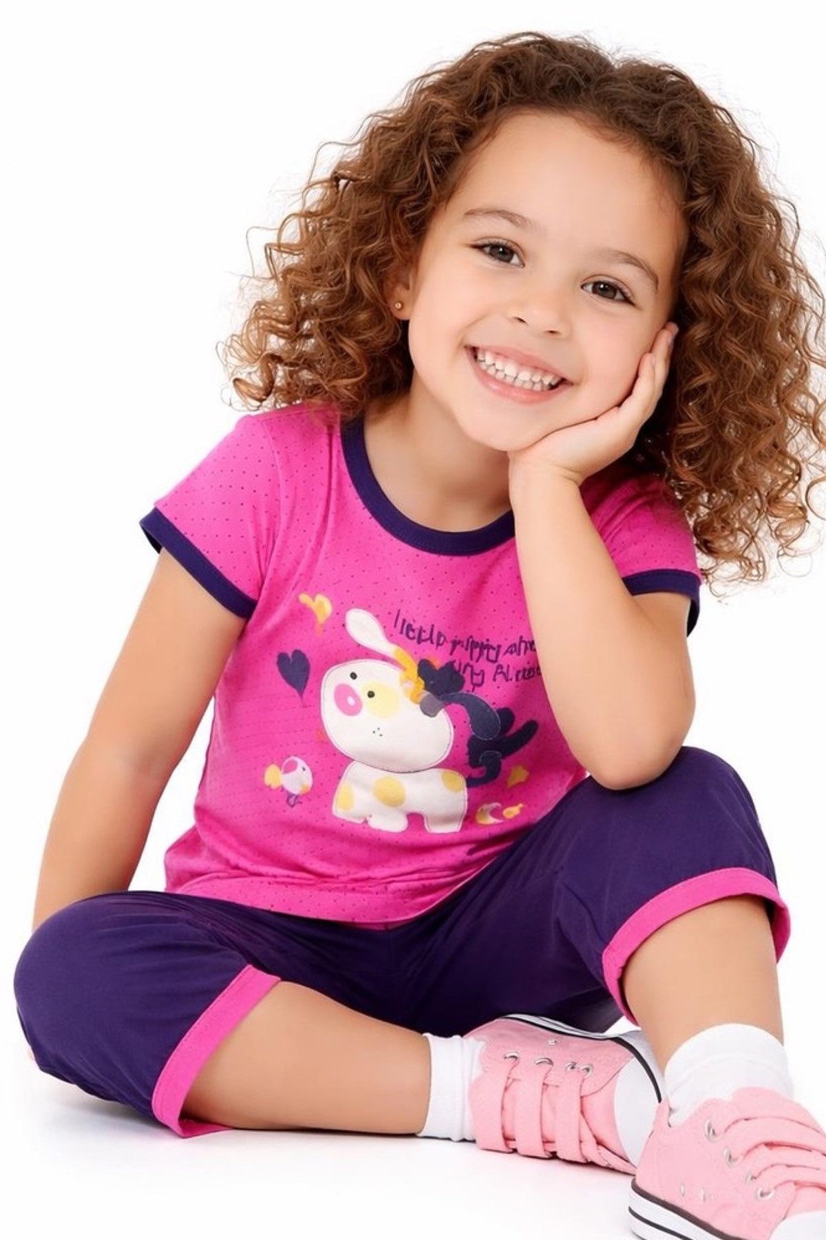 Shorty Kurzer Kinder Schlafanzug Shorty Pyjama Kurzarm Nachthemd 100 Baumwoll