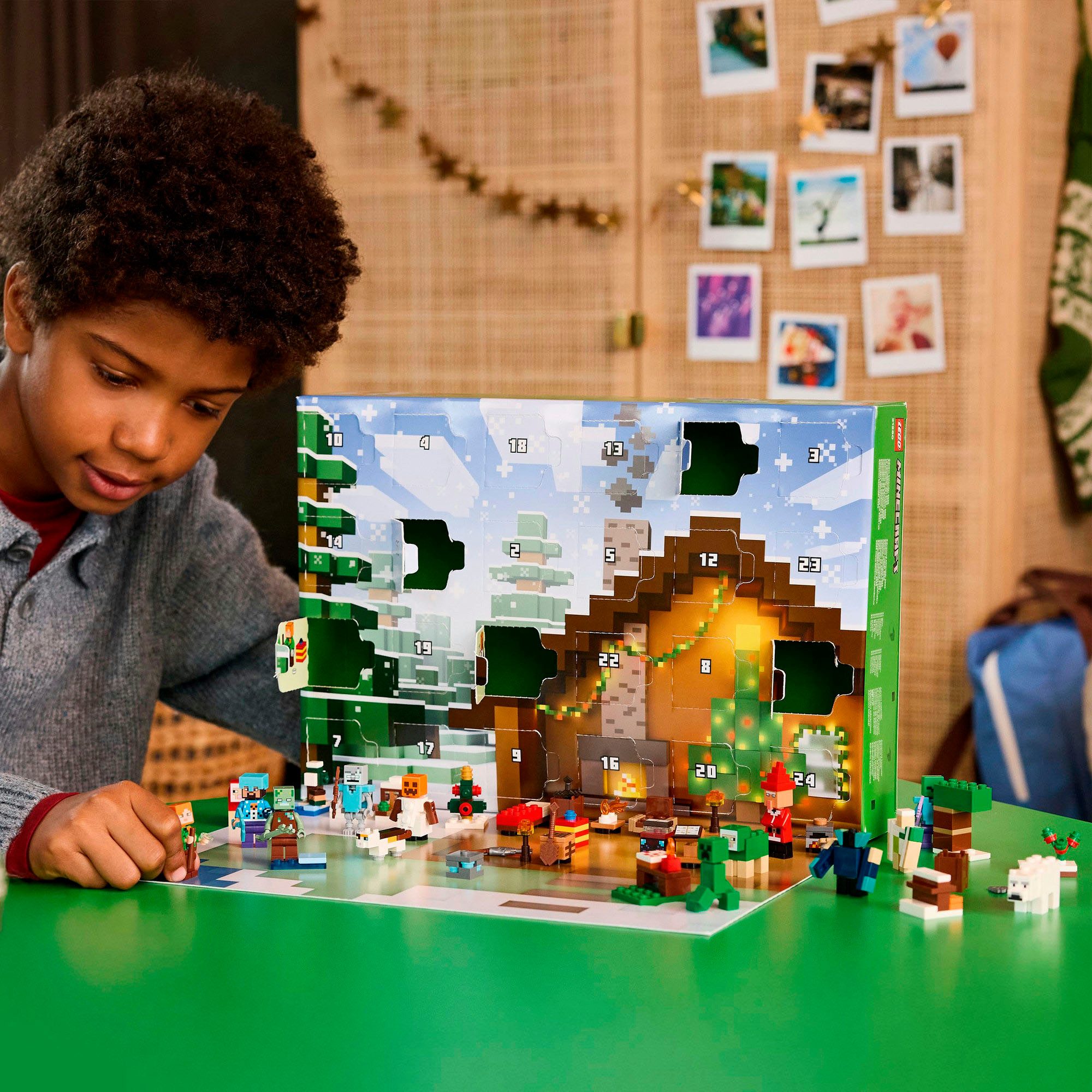 LEGO® Spielzeug-Adventskalender Spielbausteine, (21280), LEGO Minecraft günstig online kaufen