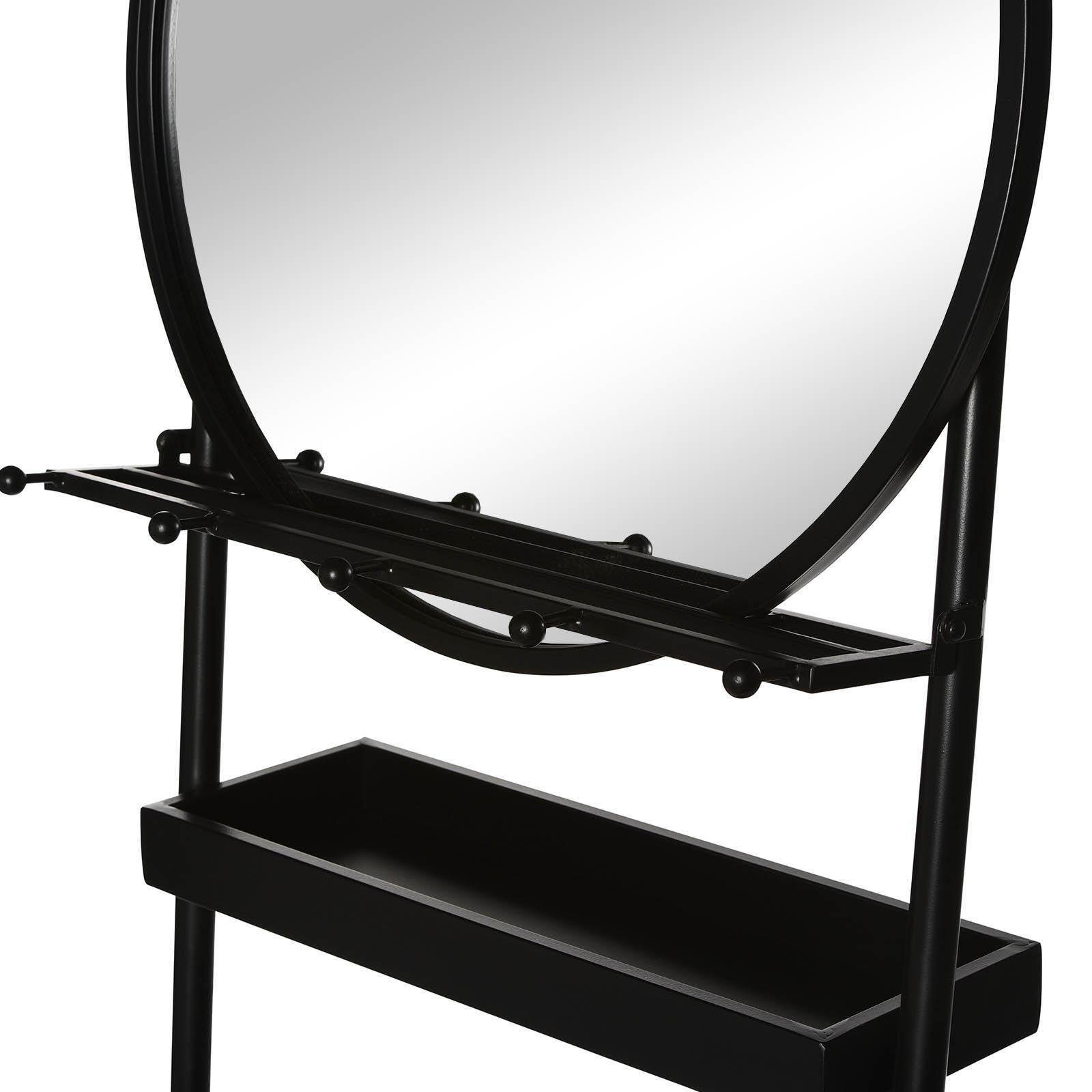 Depot Standspiegel 1 T Mischholz, Piet 175 B 50 Anlehn-Regal (Packung, Zentimeter, 20 H Zentimeter, Anlehn-Regal Spiegel aus Stück Glas, Spiegel), Zentimeter mit mit Eisen