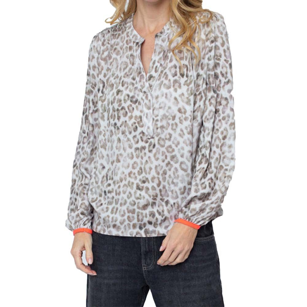Emily Van Den Bergh Shirtbluse taupe leo günstig online kaufen