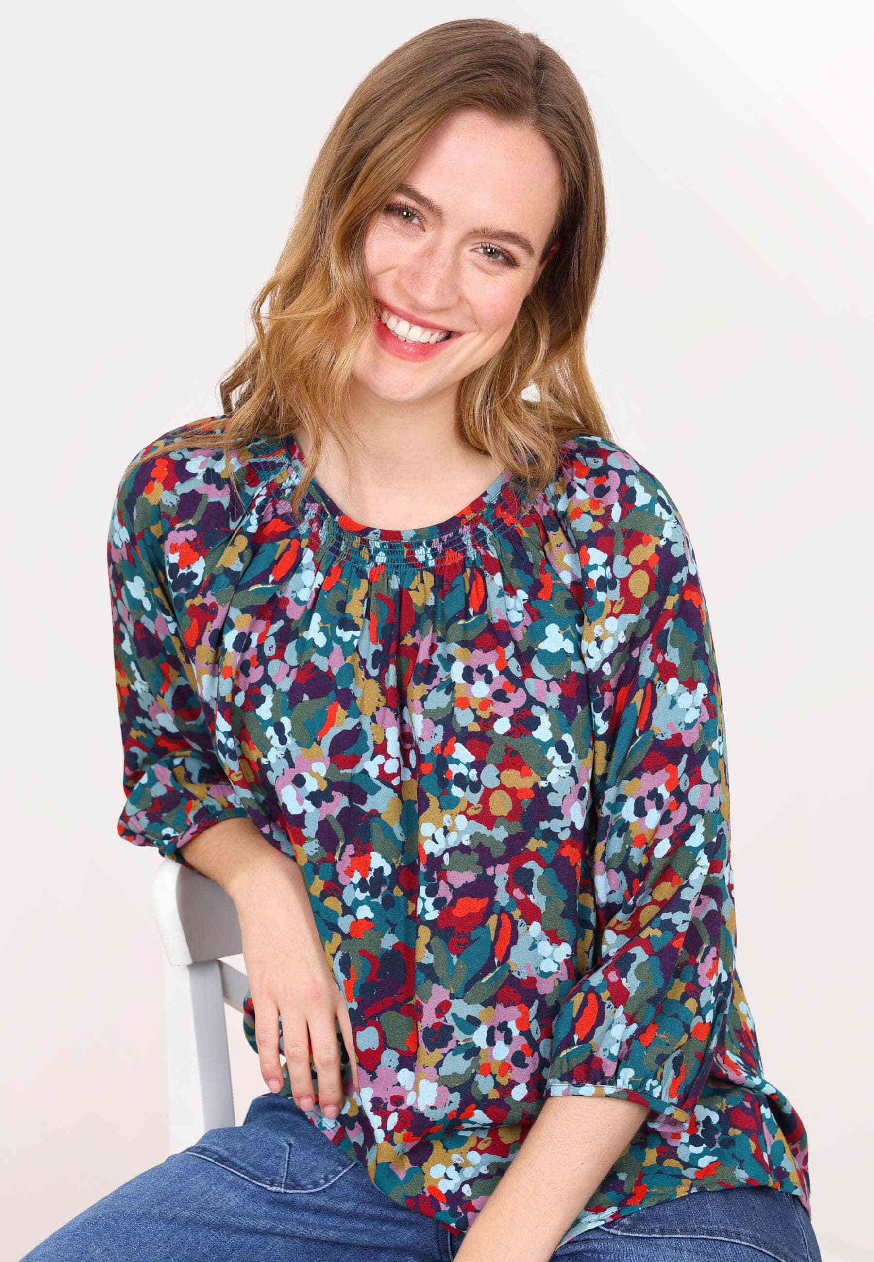 Deerberg Klassische Bluse Blusina