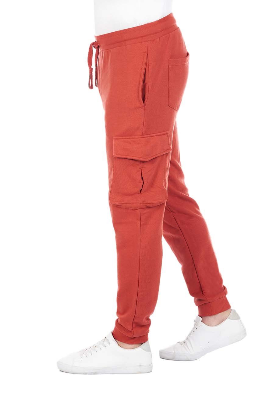 riverso Sweathose Herren Trainigshose RIVLars Slim Fit Jogginghose mit Cargotaschen