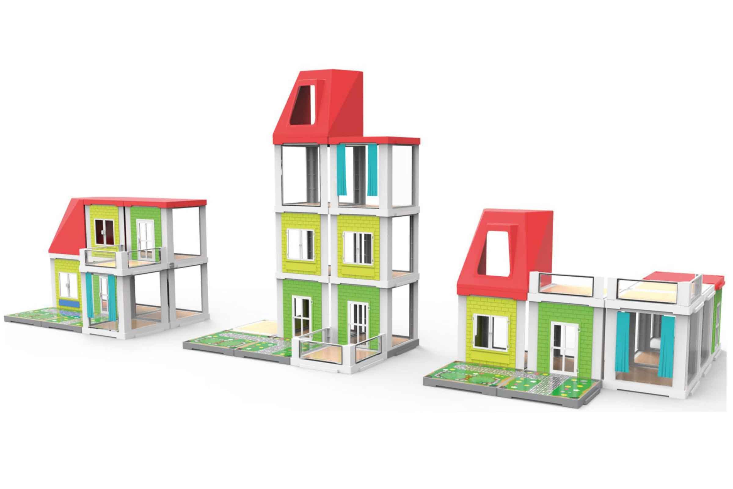 Playtive Spielhaus Playtive Junior Wohnhaus für Kinder Spielzeug Haus Spaß