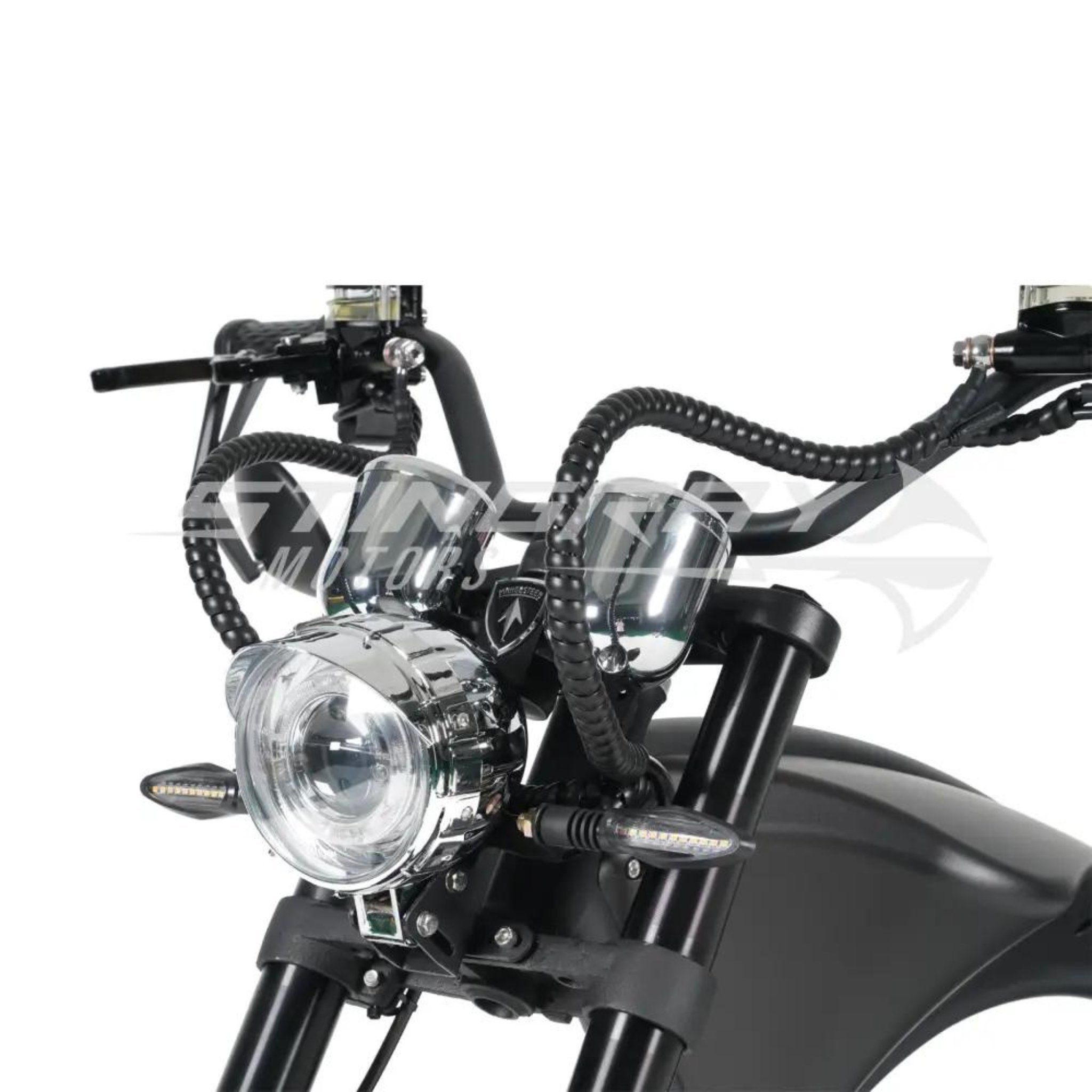 45 km/h 30Ah W, M1P, Stingray Chopper Rot 3kw Stingray - - E Custom Motors 3000,00 - Elektroroller E-Motorroller Harley