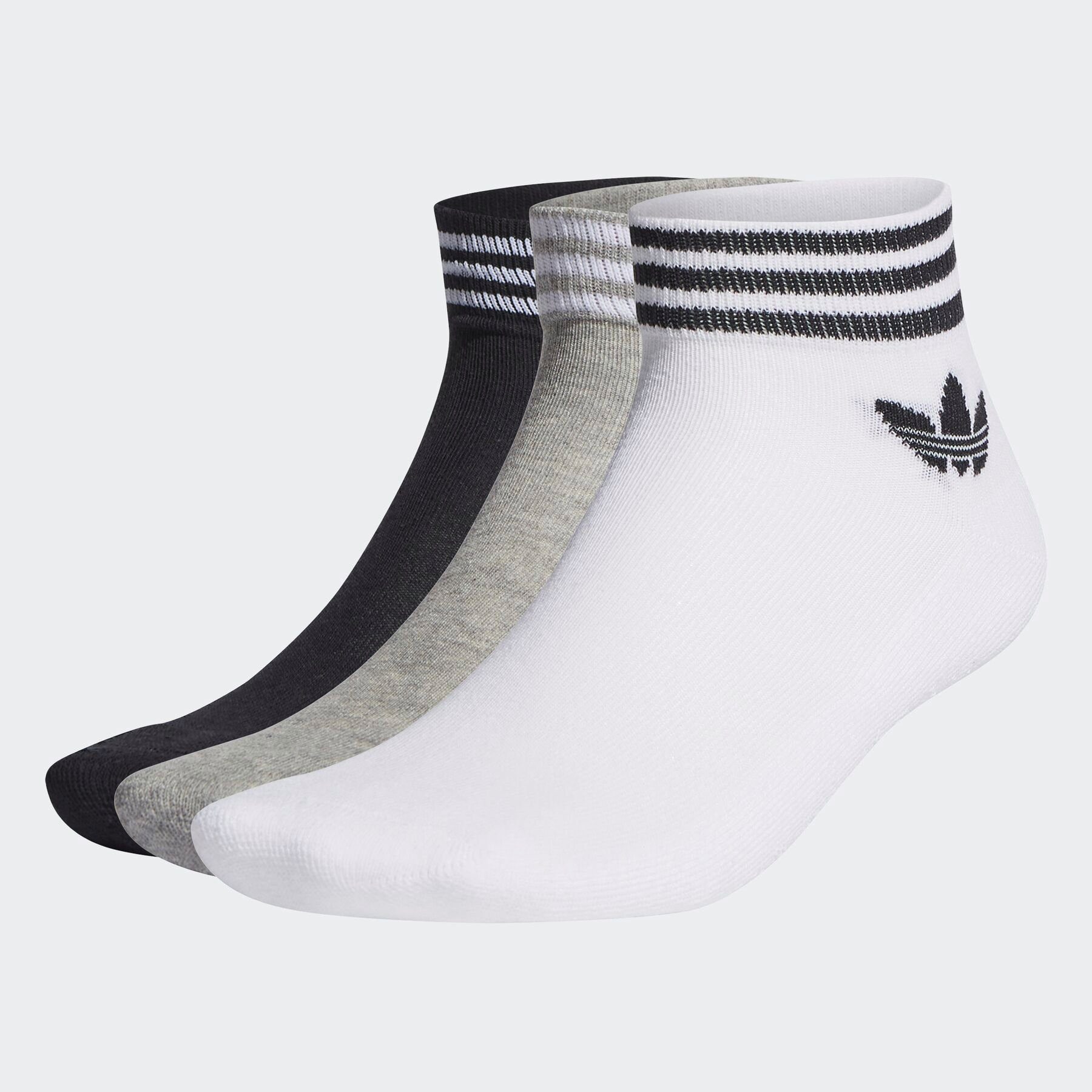 adidas Originals Спортивні шкарпетки TREFOIL ANKLE, 3 PAAR