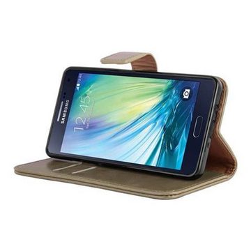 Cadorabo Handyhülle Samsung Galaxy A5 2015 Samsung Galaxy A5 2015, Klappbare Handy Schutzhülle - Hülle - mit Standfunktion und Kartenfach