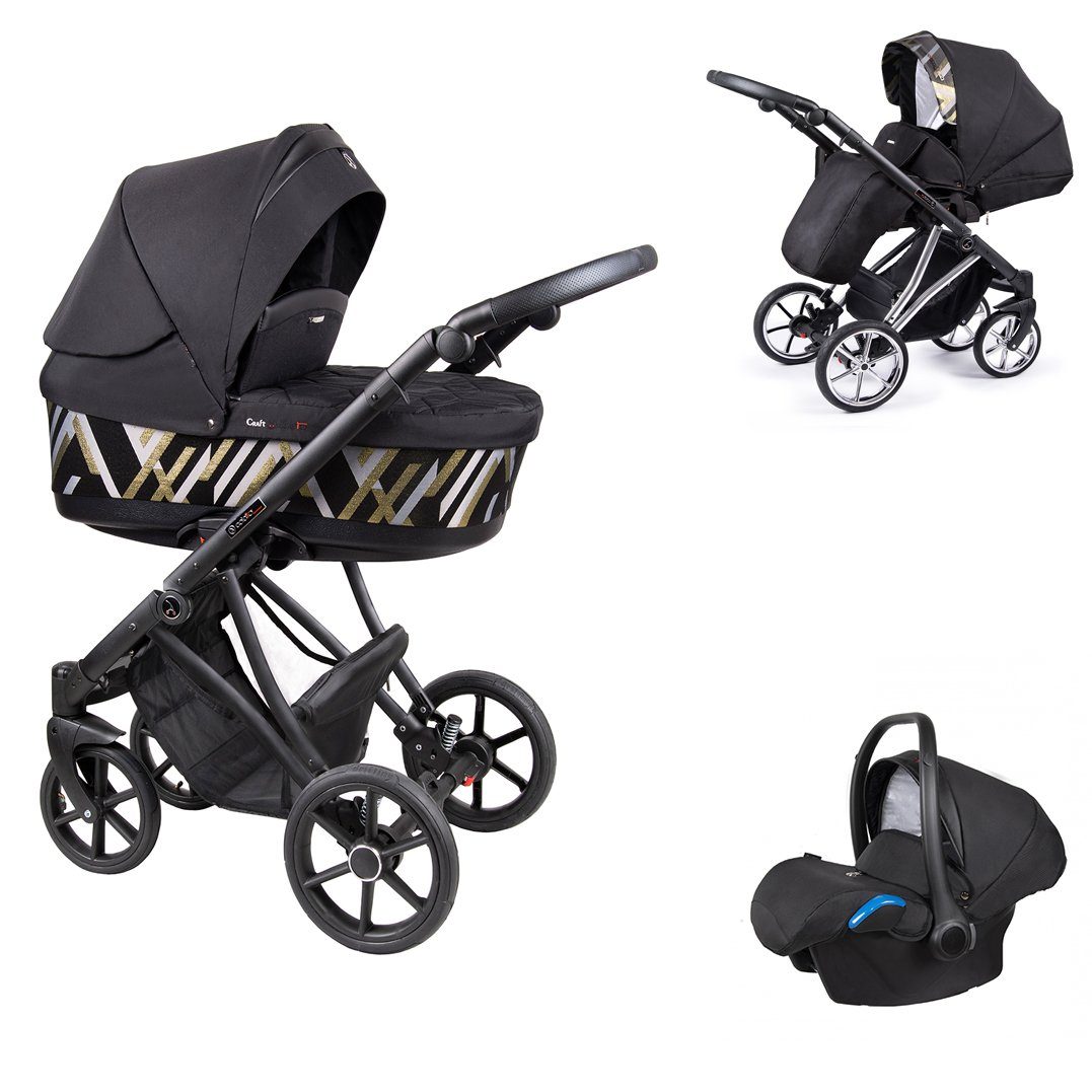babies-on-wheels Kombi-Kinderwagen »Craft 3 in 1 inkl. Autositz - 13 Teile  - von Geburt bis 4 Jahre in 23 Designs« online kaufen | OTTO