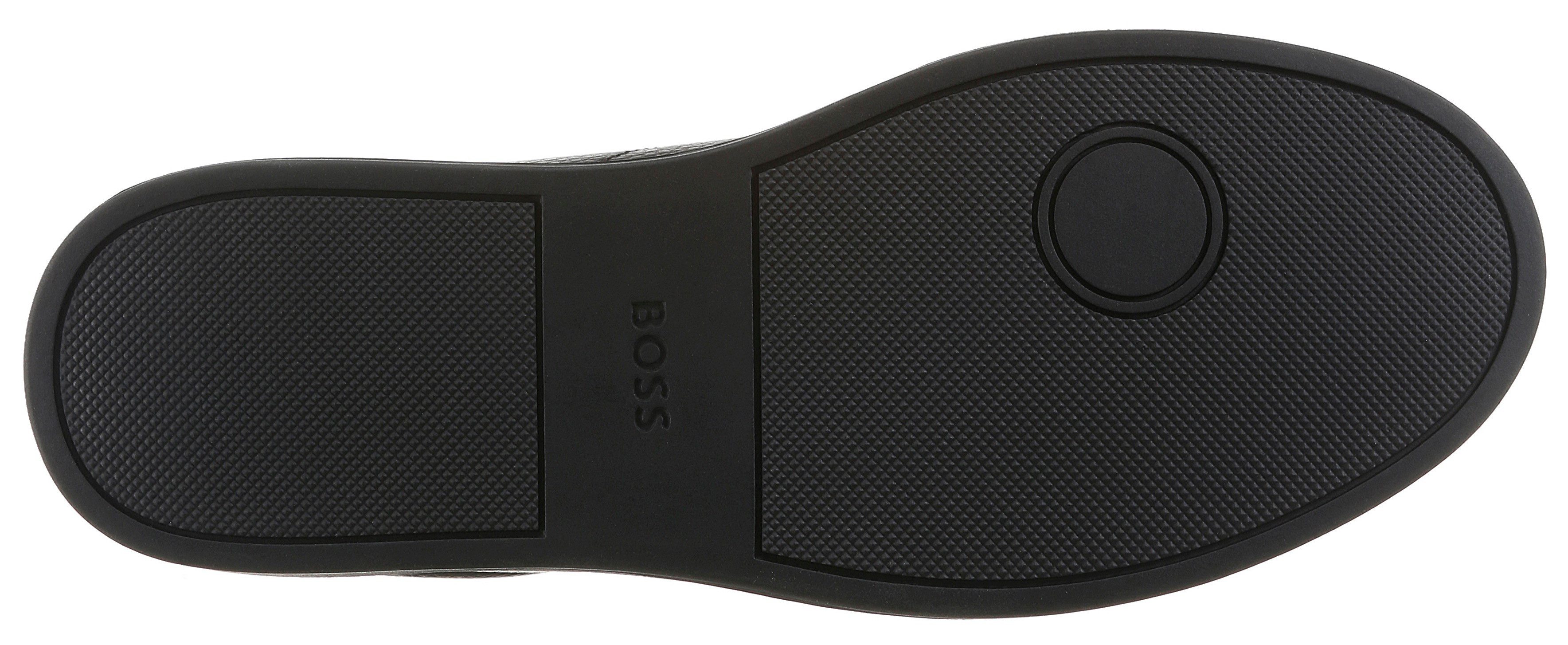 BOSS Kieran_Tenn Sneaker Retro Sneaker, Halbschuh, Schnürschuh mit Logoemblem