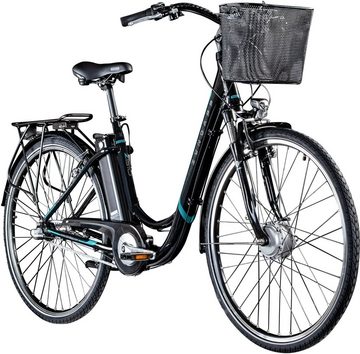 Zündapp E-Bike Z510, 3 Gang Shimano Nexus SC-3C41 Schaltwerk, Nabenschaltung, Frontmotor, 374 Wh Akku