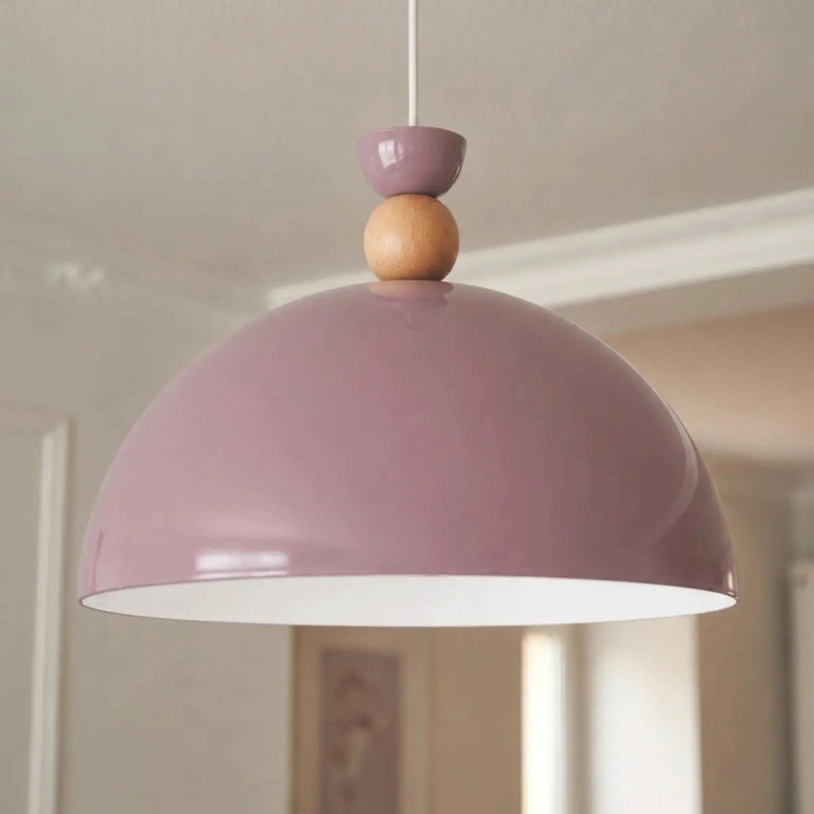 Bamyum Pendelleuchte Pendelleuchte Yimpi Hängelampe Industrial Ø30 cm, E27, Moderne Lampe, ohne Leuchtmittel, E27, Dimmbar, Einstellbare Kabellänge