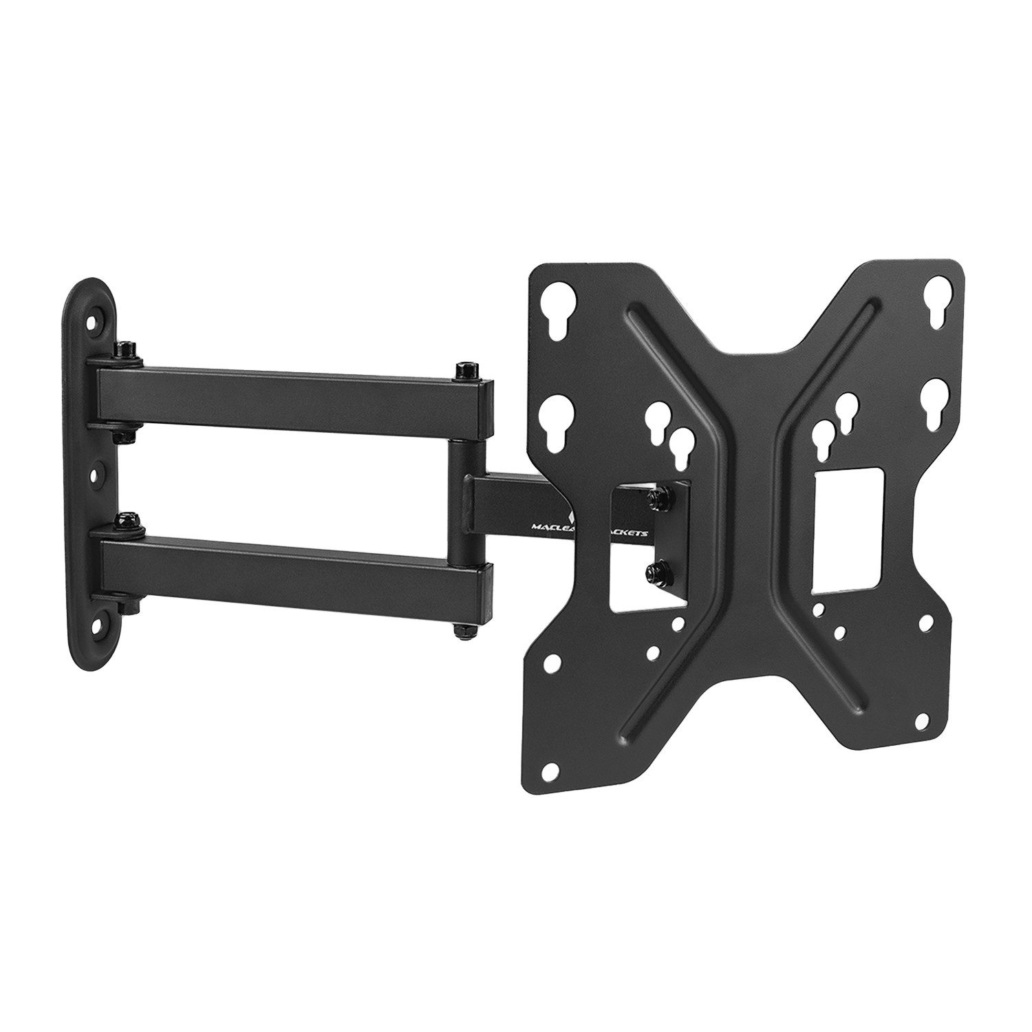 Maclean TV-Wandhalterung MC-648 für Fernseher 23-42 Zoll, (bis 42 Zoll, Schwenkbar, Neigbar, VESA 200x200, 30 kg)