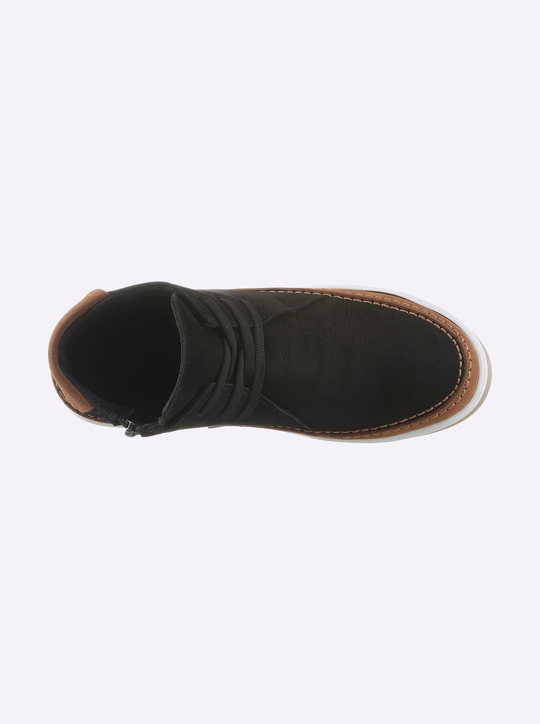 Gemini Stiefelette Stiefelette Wechselfußbett, Antirutschsohle, Flexible Laufsohle