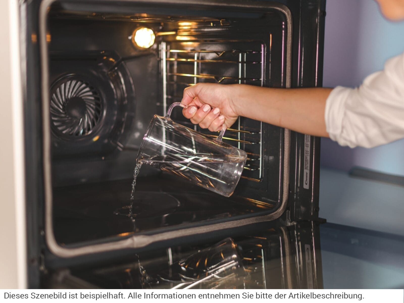 Candy Einbaubackofen, mit 1-fach kein Auszug vorhanden, Pyrolyse-Selbstreinigung