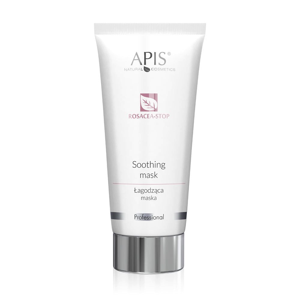 Apis Natural Cosmetics Anti-Aging-Creme APIS ROSACEA-STOP, Maske gegen Rosacea, 200ml