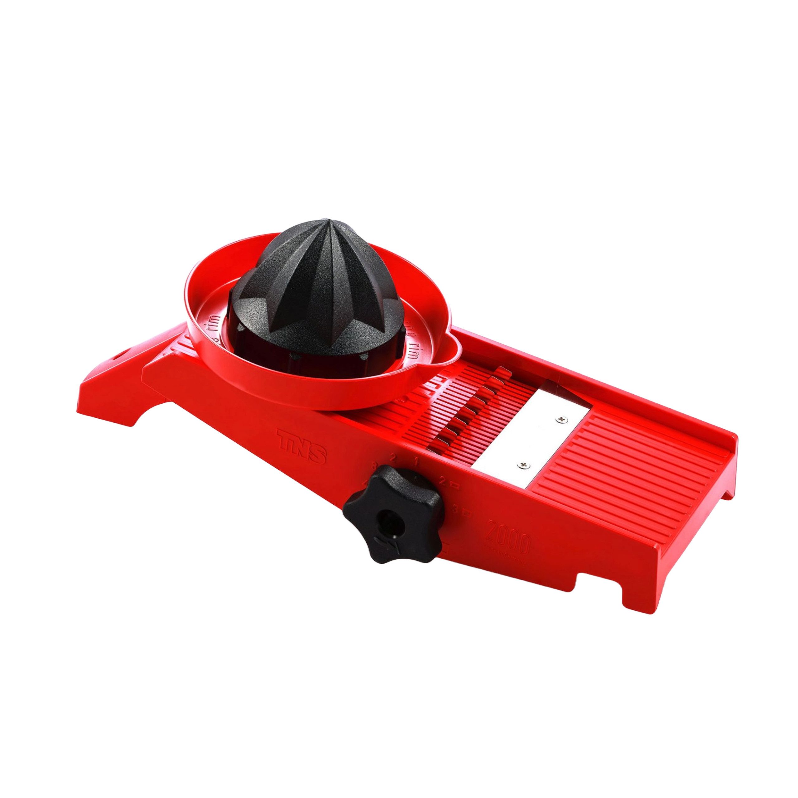 TNS 2000 Овощерезка TNS-2000 hellrot-schwarz Овощерезка/vegetable slicer das Original