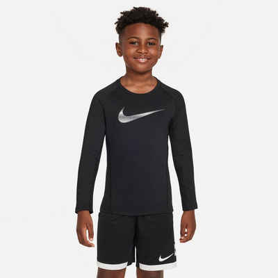 Nike Trainingsshirt PRO WARM BIG KIDS' (BOYS) LONG-SLEEVE TOP - für Kinder