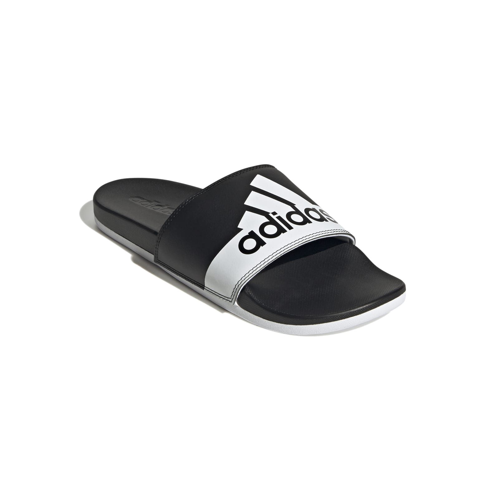 adidas Performance Adilette Comfort Logo #23 schwarz/weiss - 1 Paar Badesch günstig online kaufen