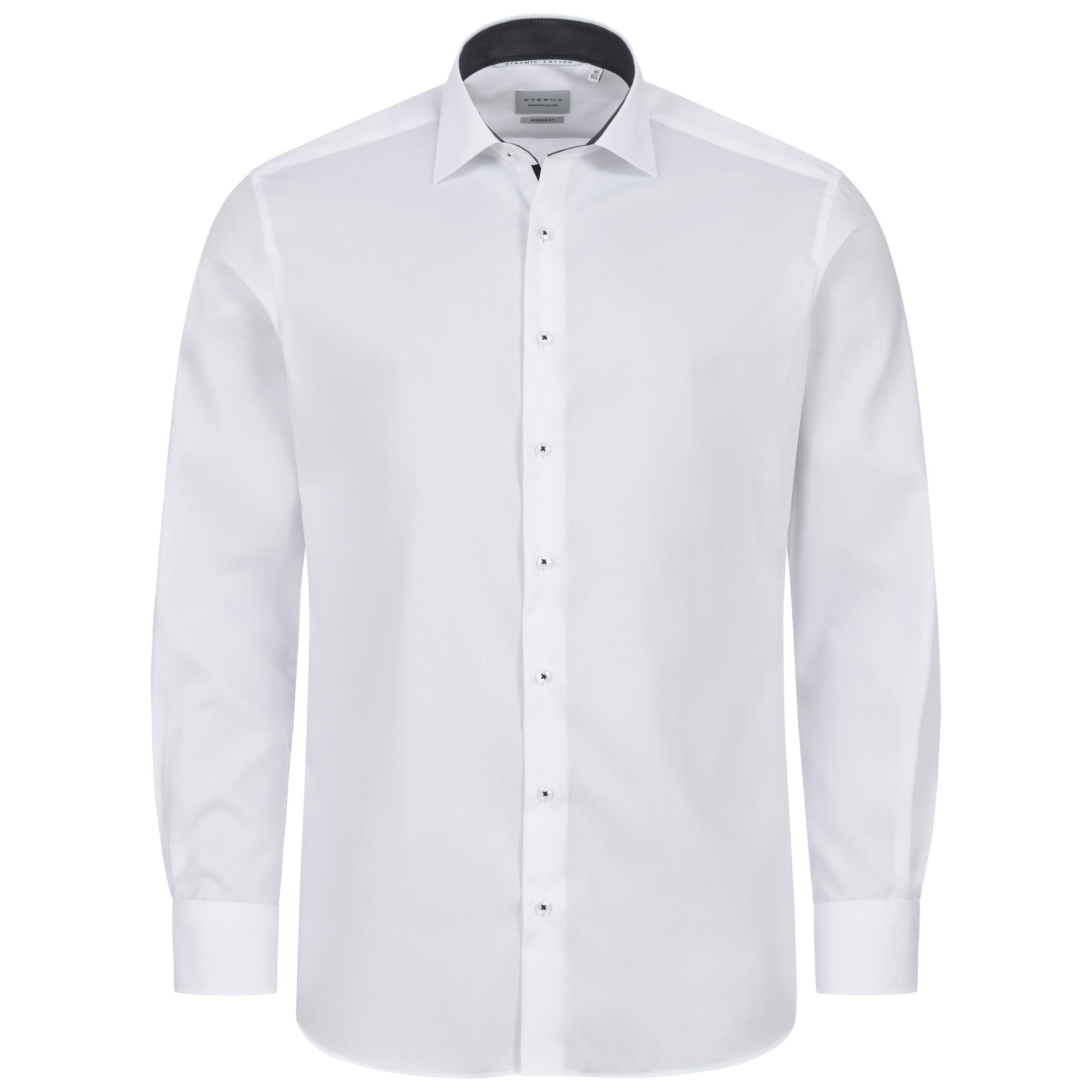 Eterna Businesshemd Modern Fit I Weiß I Bügelfrei I Dynamic Cotton™ Regular günstig online kaufen