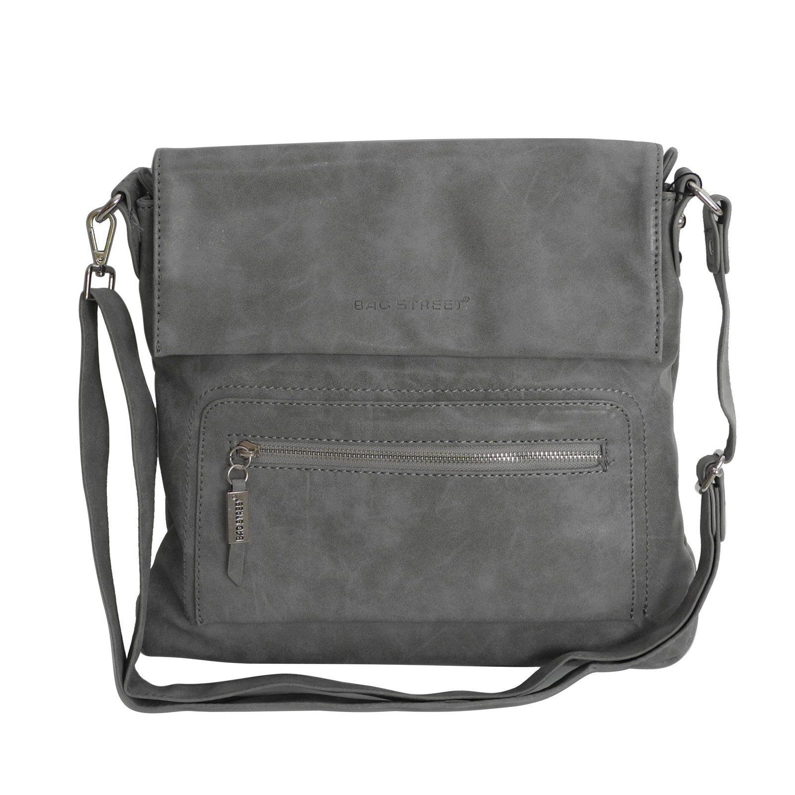 STREET BAG Damen Street Grau Handtasche Damentasche Umhängetasche Messengerbag - Auswahl Bag