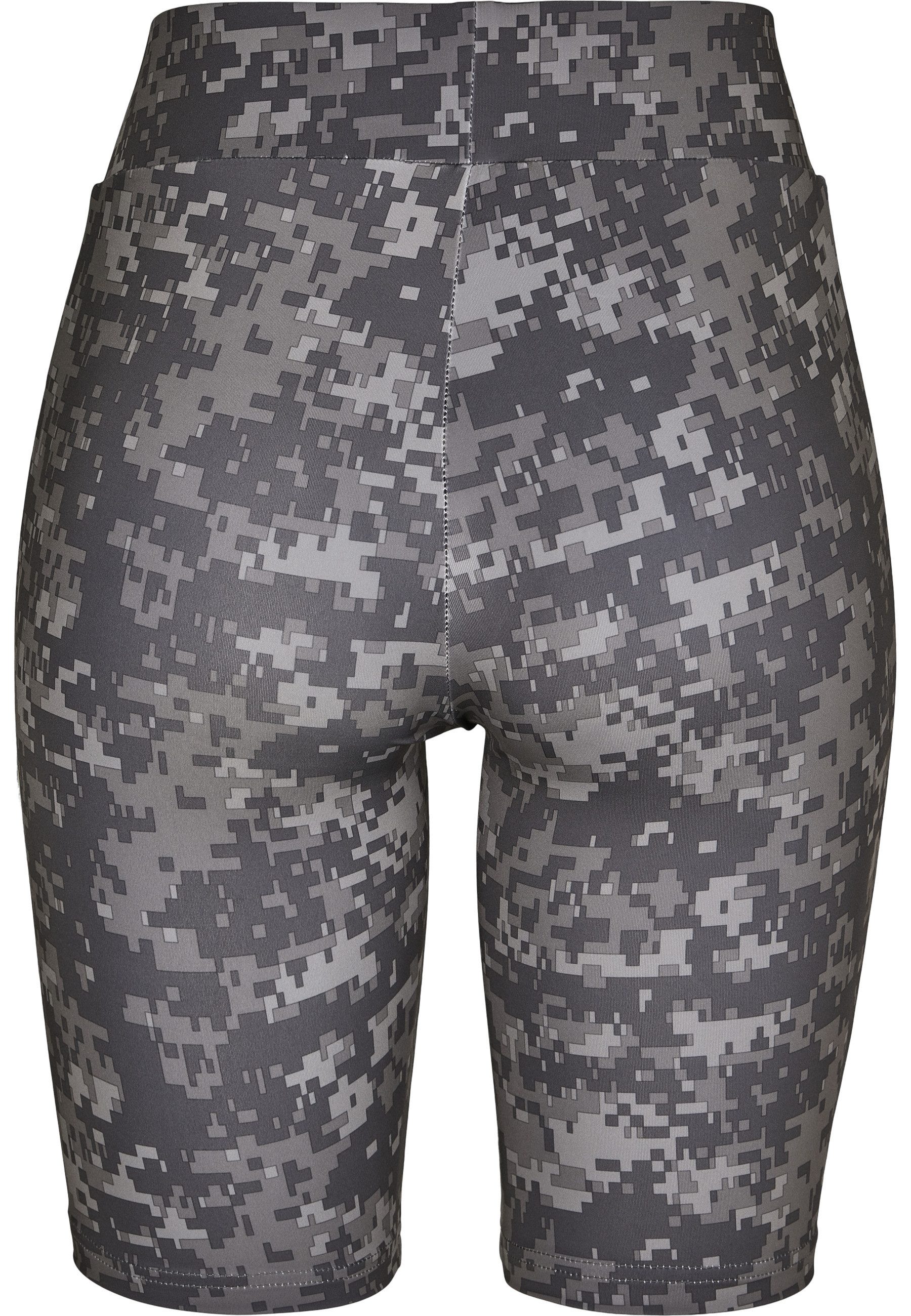 URBAN CLASSICS Stoffhose Urban Classics Damen Ladies High Waist Camo Tech Cycle Shorts (1-tlg)
