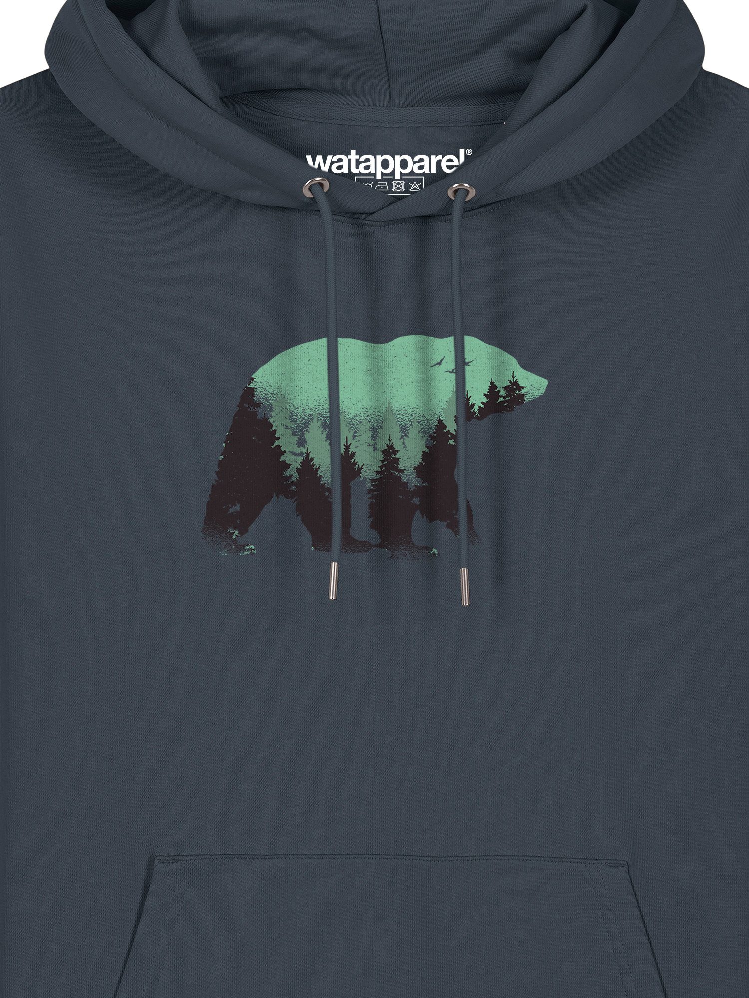 wat? Apparel Hoodie Waldbär