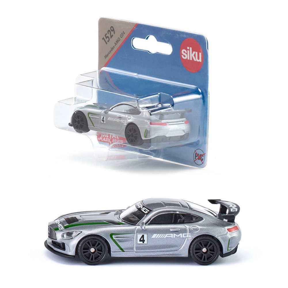 SIEPER Modellauto siku Mercedes-AMG GT4 silber
