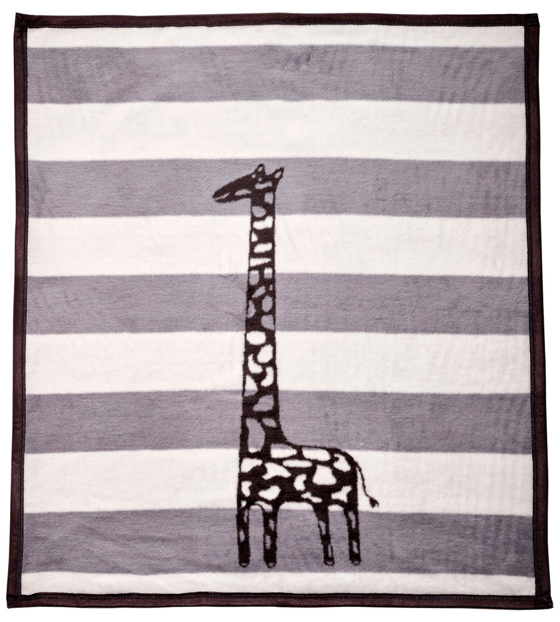 Giraffe, Graue cm Arus, 75 x Babydecke 100