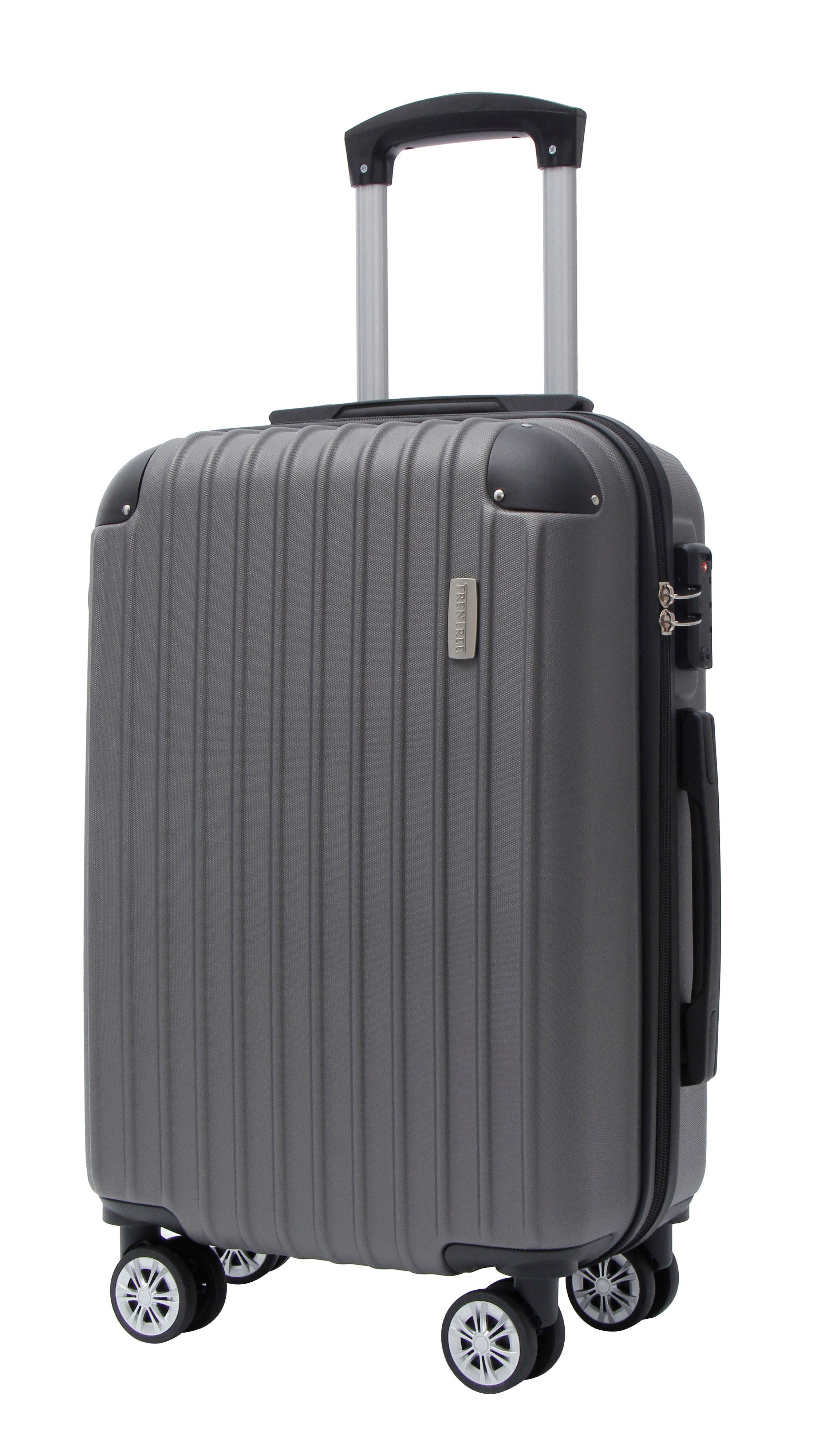Frentree Hartschalen-Trolley Reisekoffer mit TSA-Schloss, Koffer in 3 Größen (Handgepäck, L, XL), 4 Rollen, 360°-Drehung, Wochenendreisen, Geschäftsreisen, Fernreisen