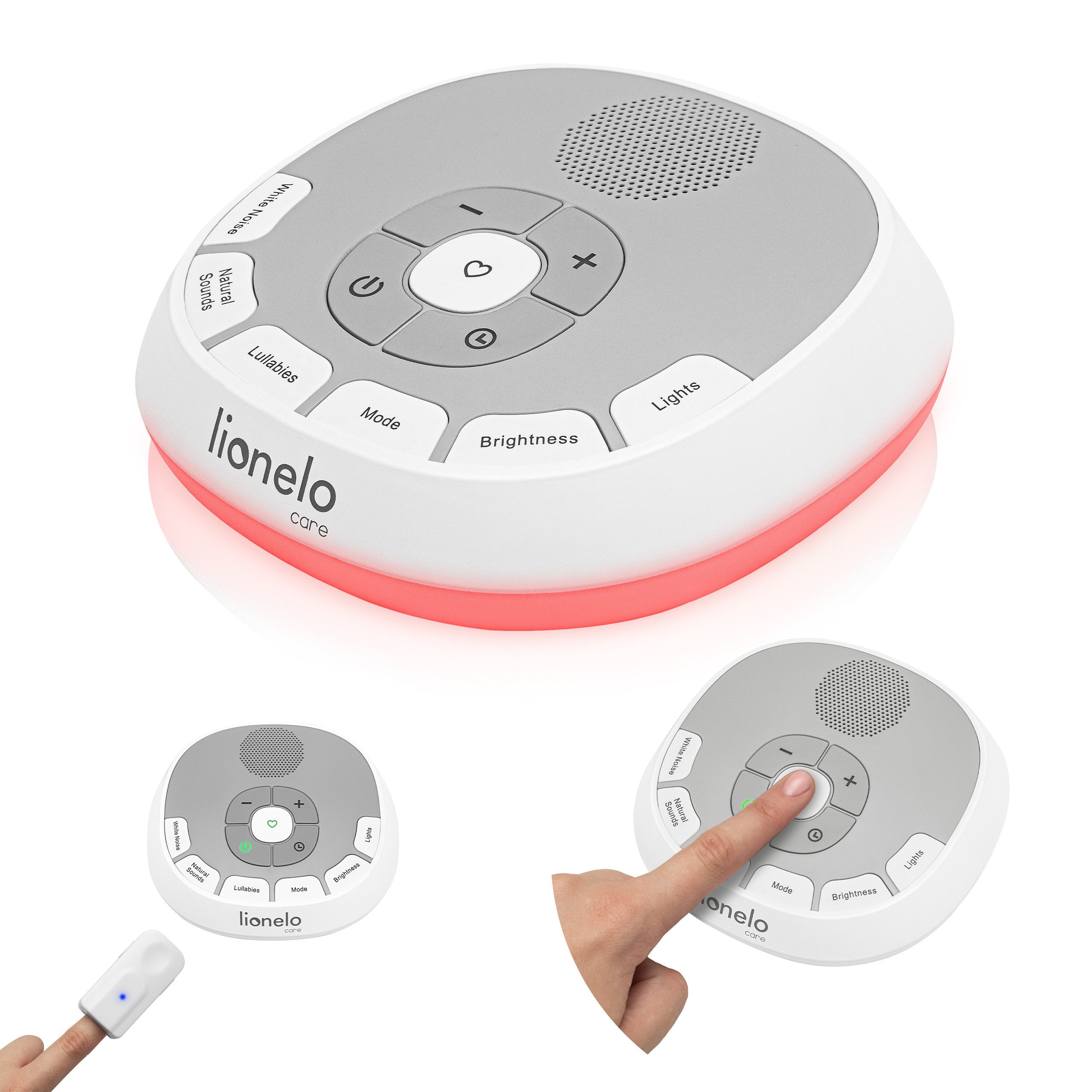 lionelo Spieluhr BABYNAP, Portable/Lampe/LoveBeat - Mamas Herzschlag und 20 günstig online kaufen