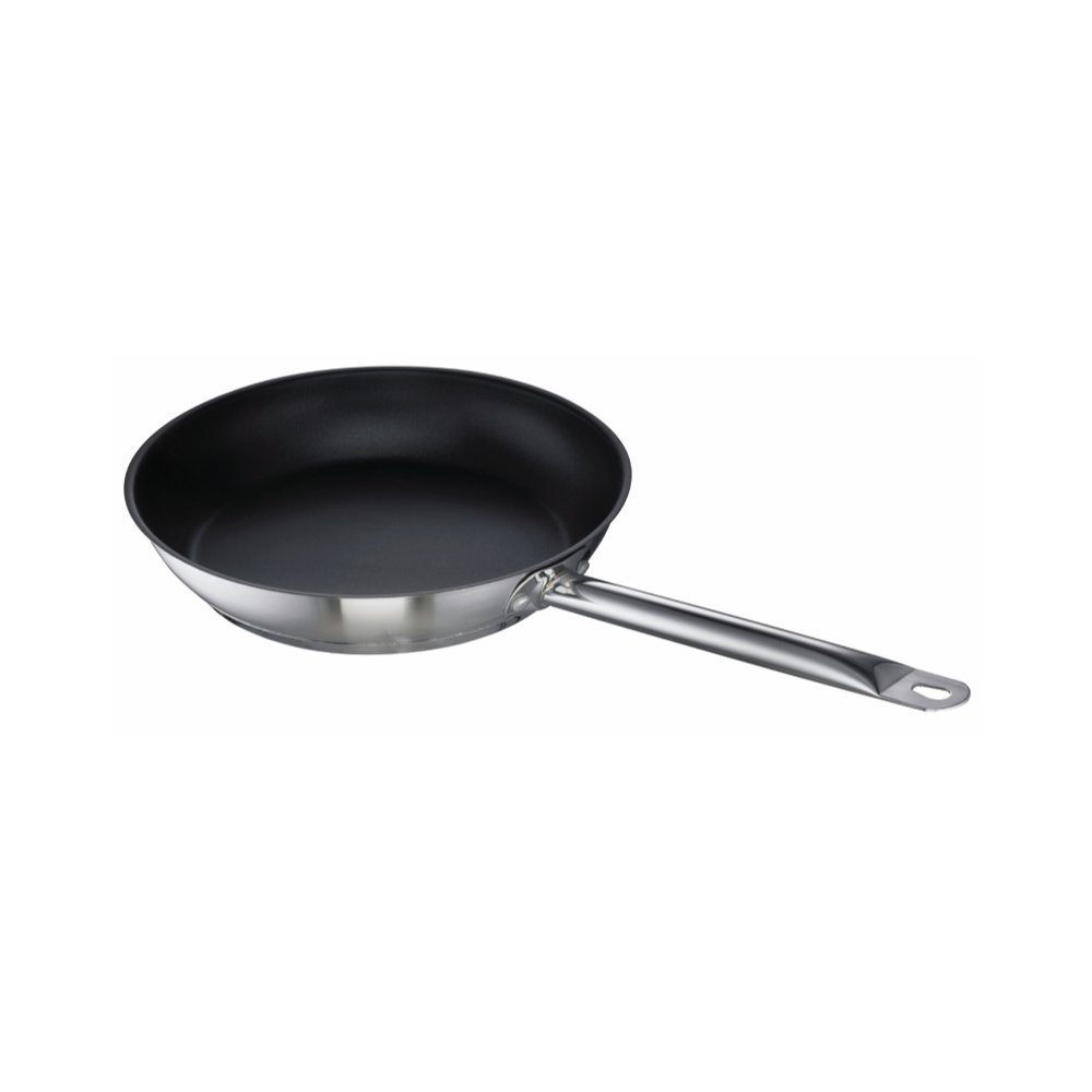 SCHULTE-UFER Bratpfanne DIAMAS PRO Chef, Edelstahl (Einzelartikel, 1-tlg., 1 x Bratpfanne), induktionsgeeignet, 40 cm