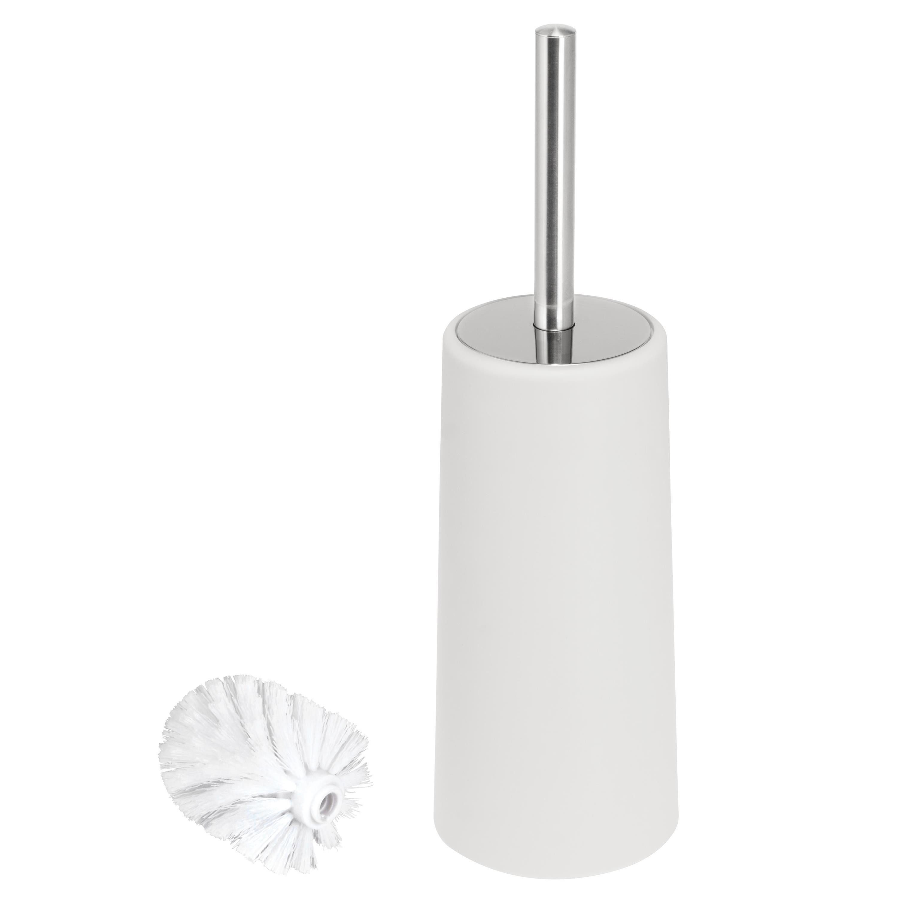 bremermann WC-Reinigungsbürste WC-Bürste, Kunststoff, Standbürste, inkl. Ersatzbürstenkopf, weiß, (1-tlg)