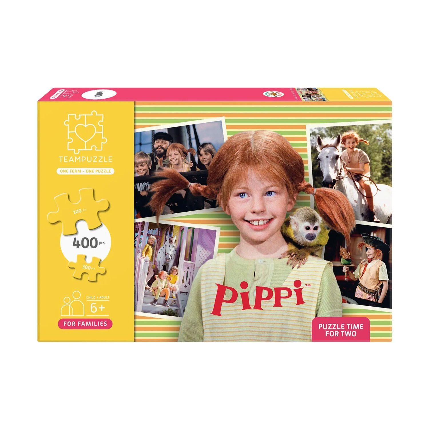 Puzzle Pippi Langstrumpf, 400 Puzzleteile