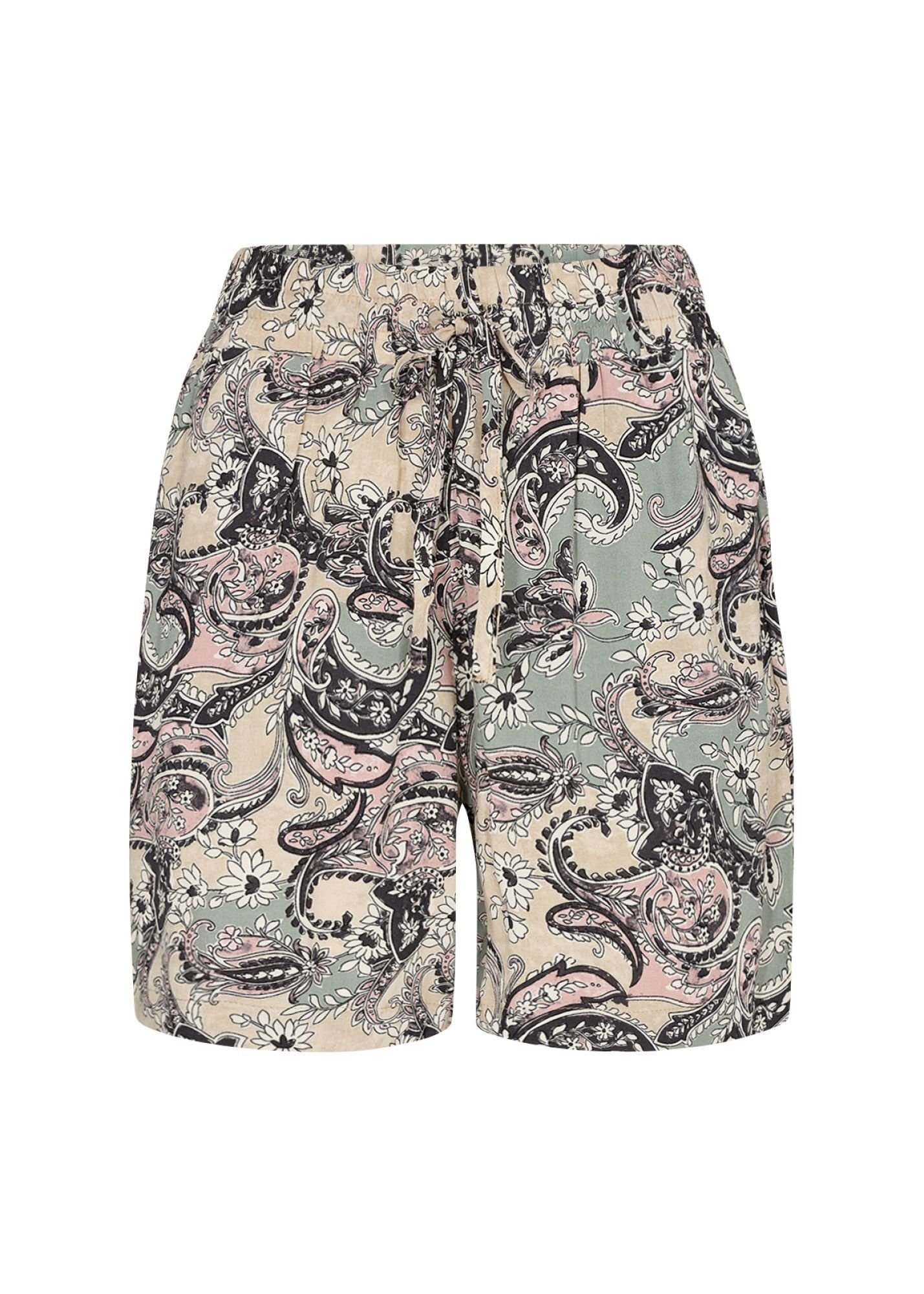 soyaconcept Shorts shadow green combi