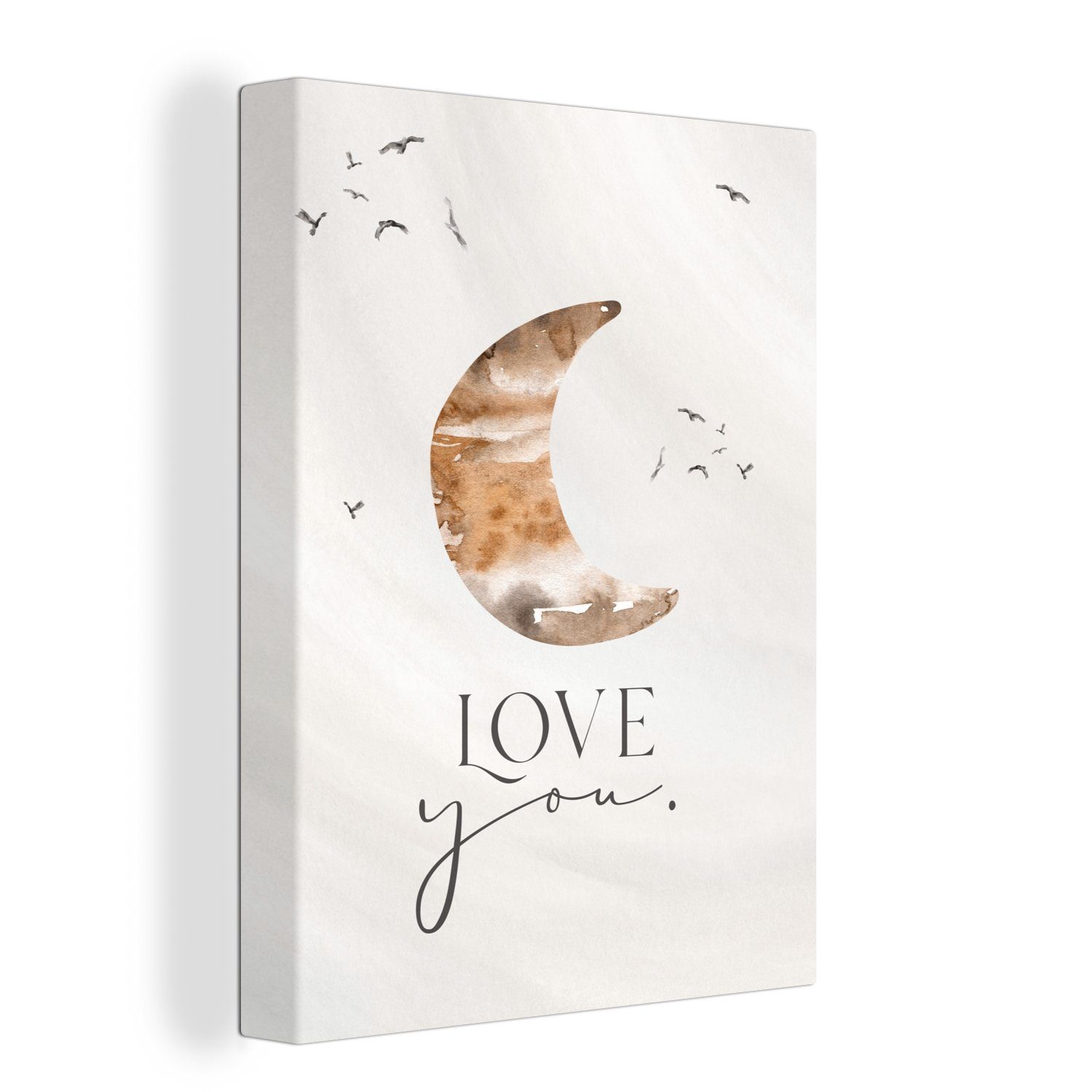 OneMillionCanvasses® Leinwandbild »Zitate Sprichwörter Kinder