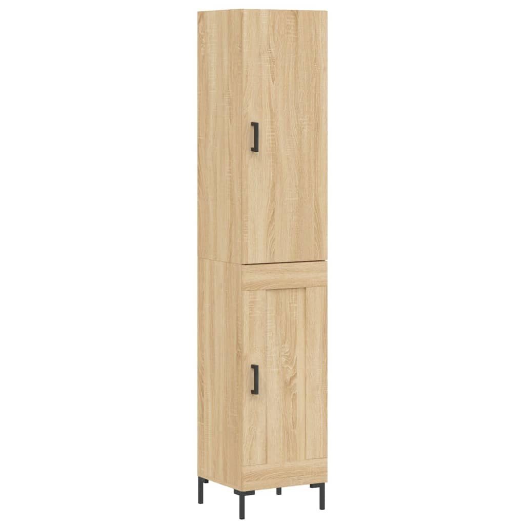 vidaXL Highboard Highboard Sonoma-Eiche 34,5x34x180 cm günstig online kaufen