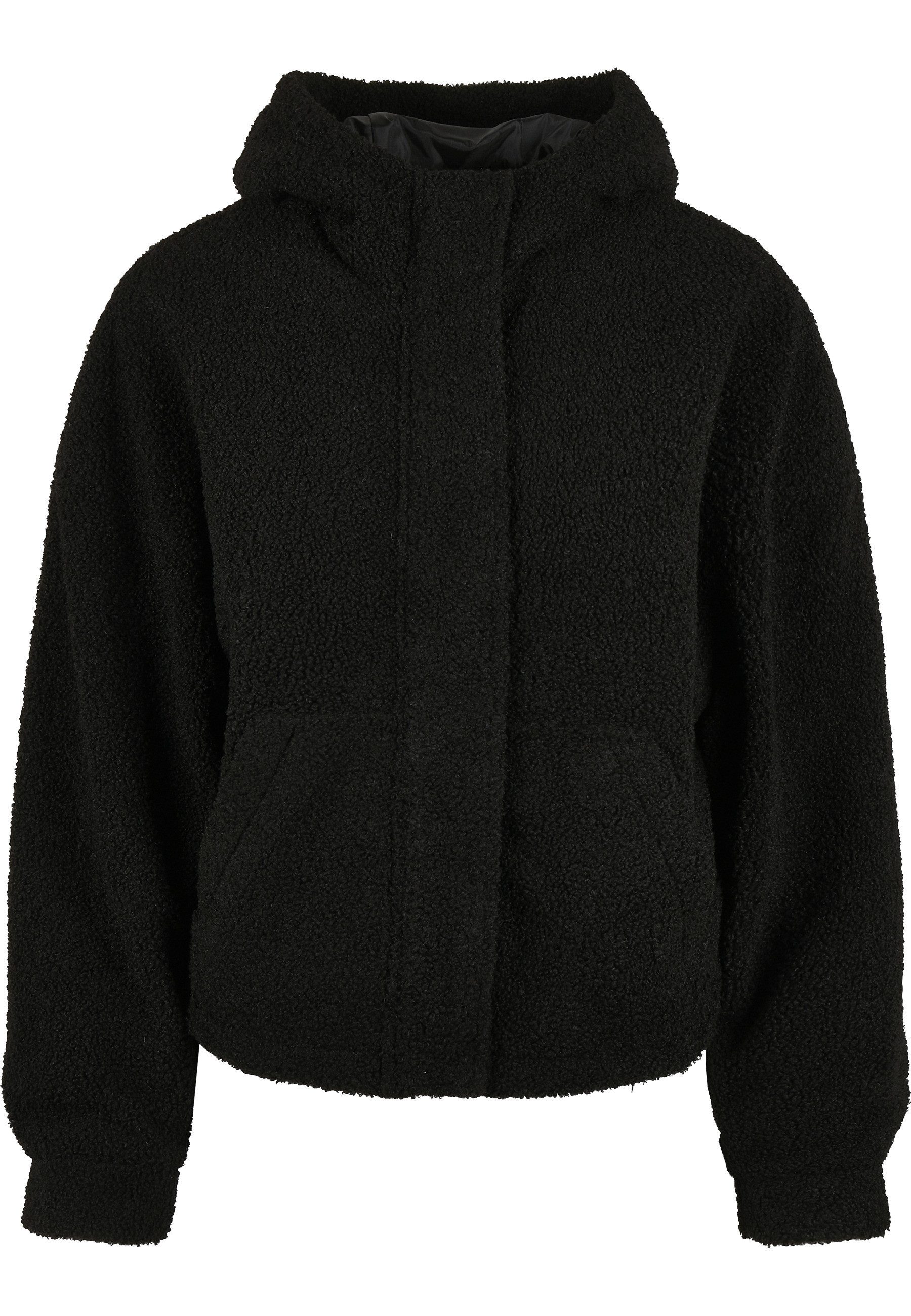 URBAN CLASSICS Langmantel Urban Classics Damen Ladies Short Sherpa Jacket günstig online kaufen